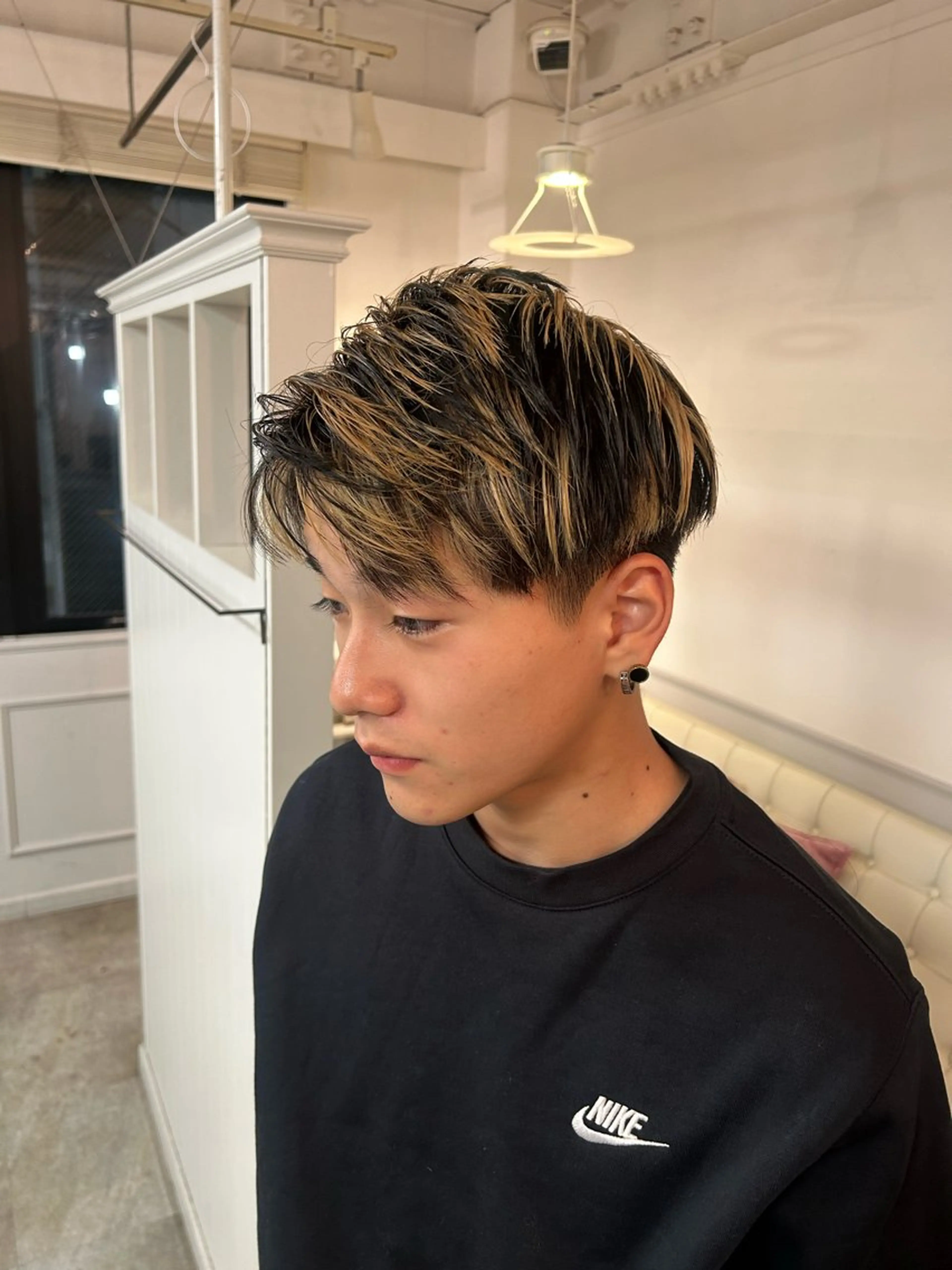 カラー ヘアアレンジ メンズ ヘアカラー モデル募集 ヒカリ🌟のヘアスタイル