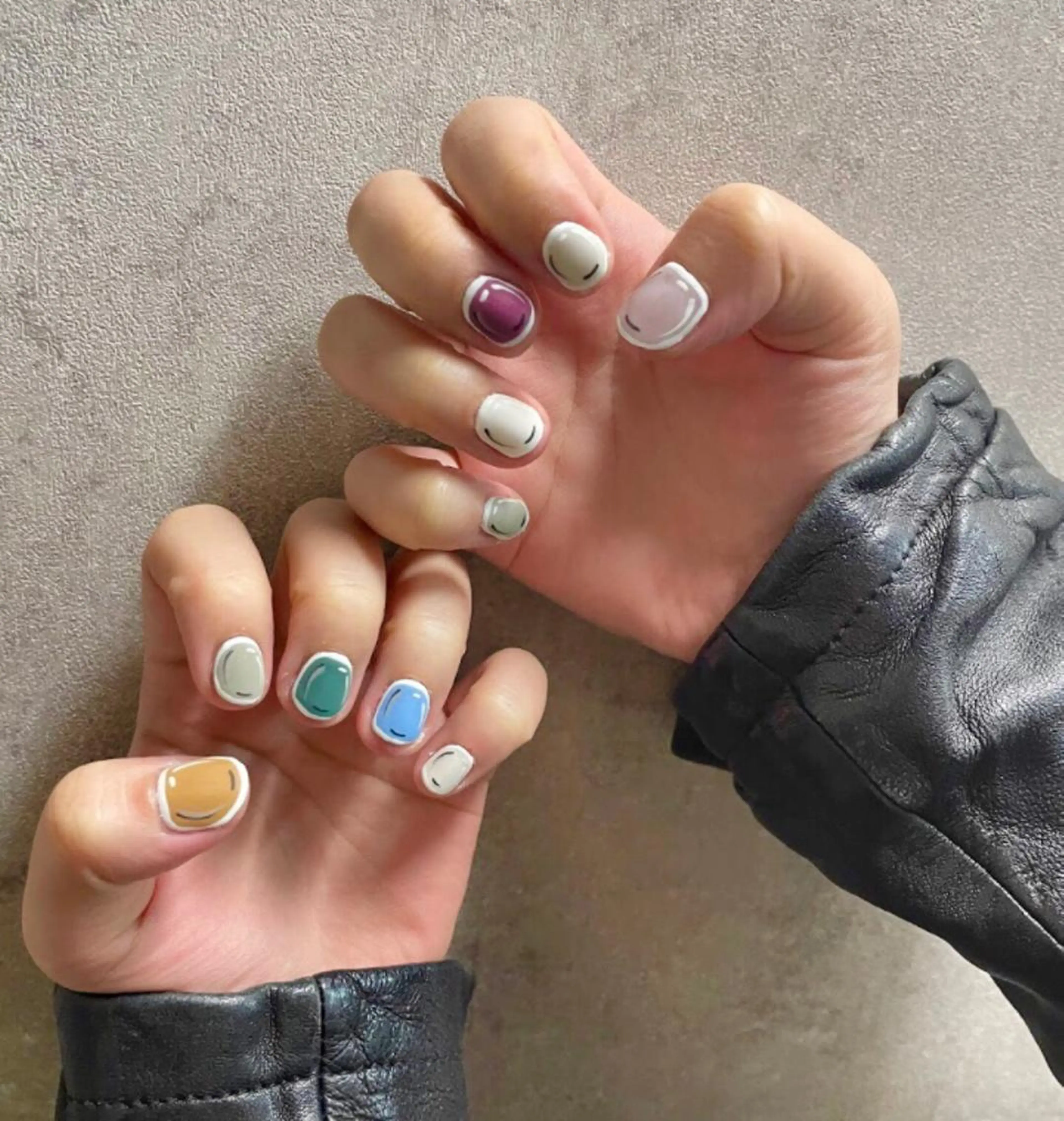 ネイル アートネイル ジェルネイル ニュアンスネイル スカルプネイル nailstudio eviz新宿店のネイルデザイン