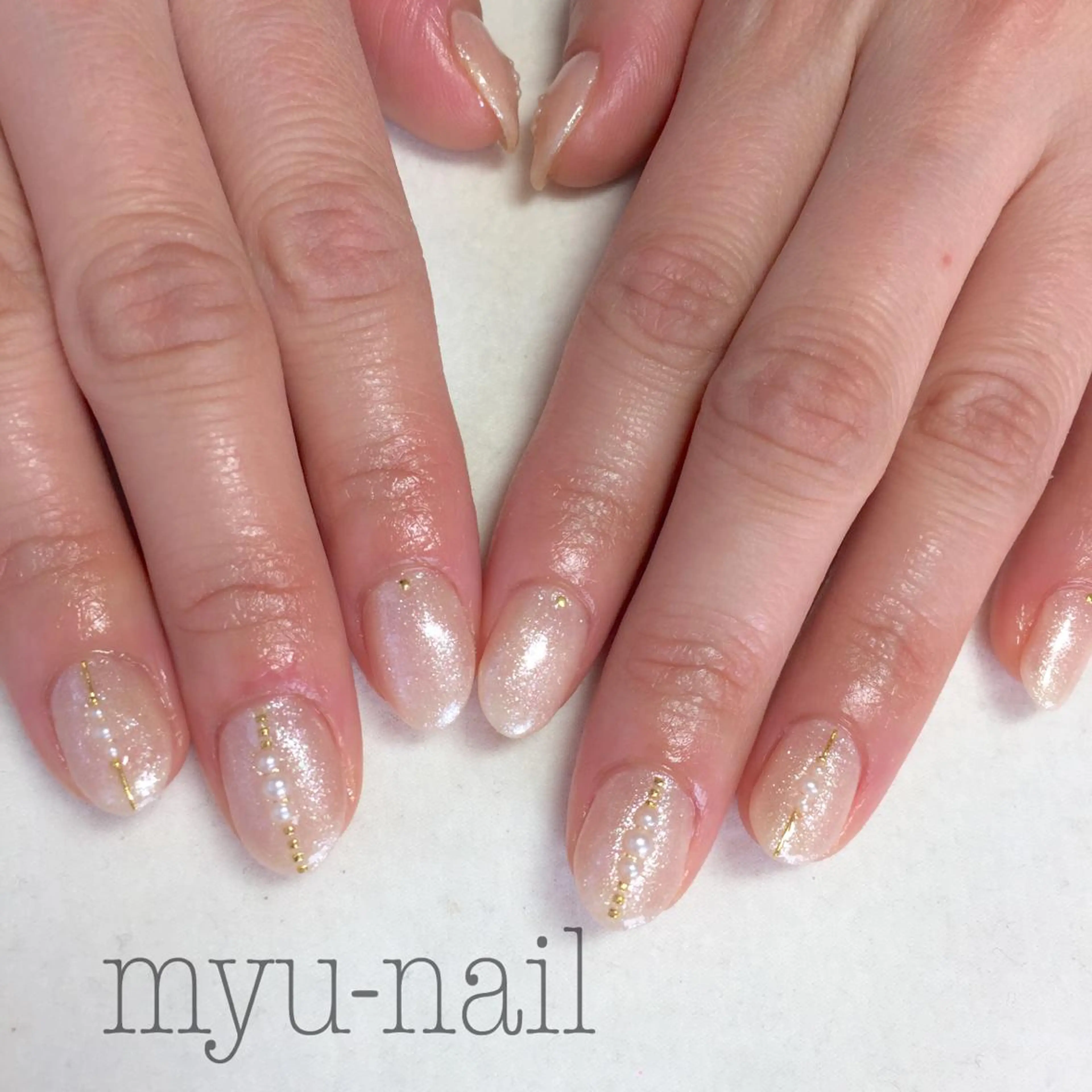 ネイル ハンドネイル ホームサロン myu-nailのネイルデザイン