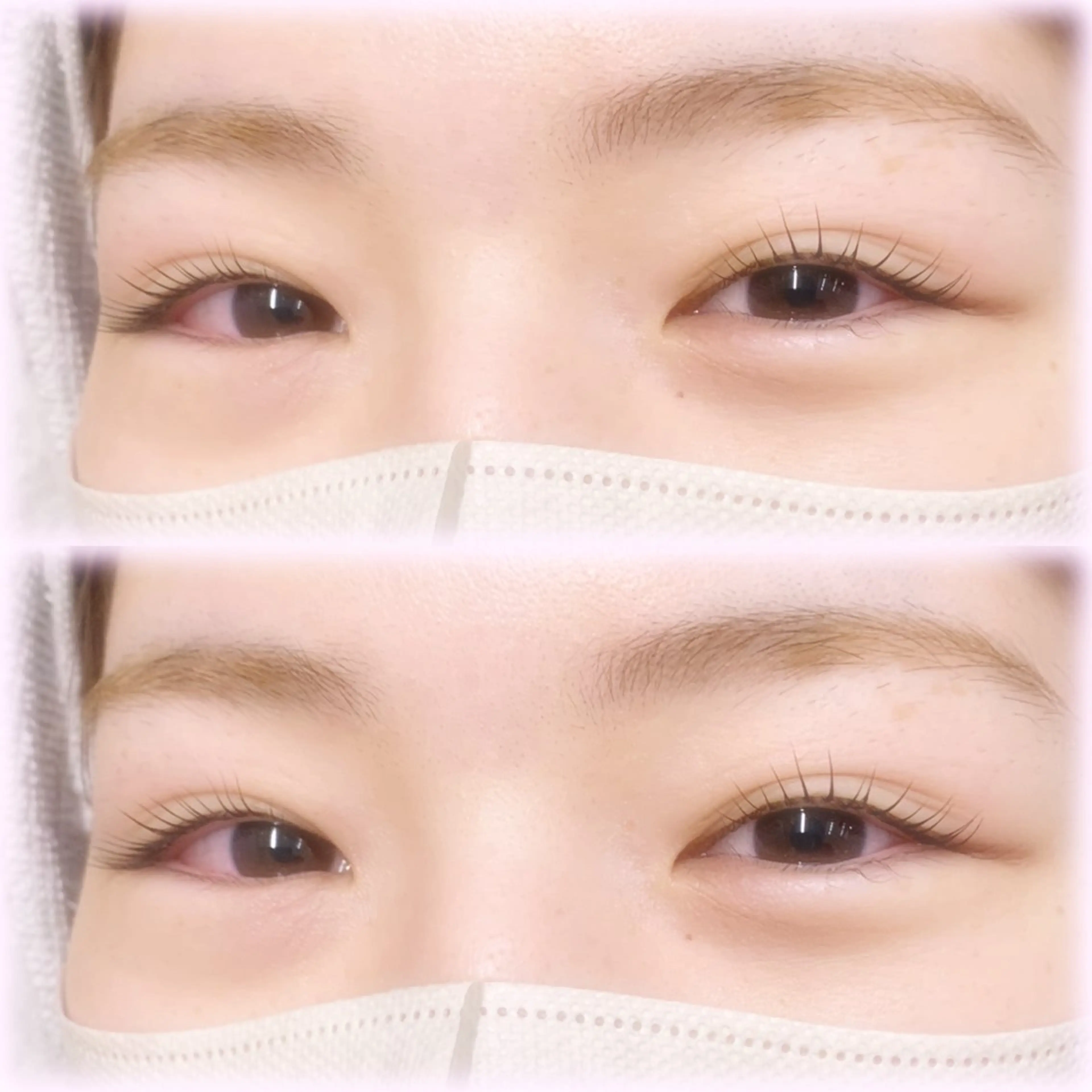 マツエク・マツパ 一重×まつ毛パーマ 💕萌愛 💕のマツエク・マツパデザイン