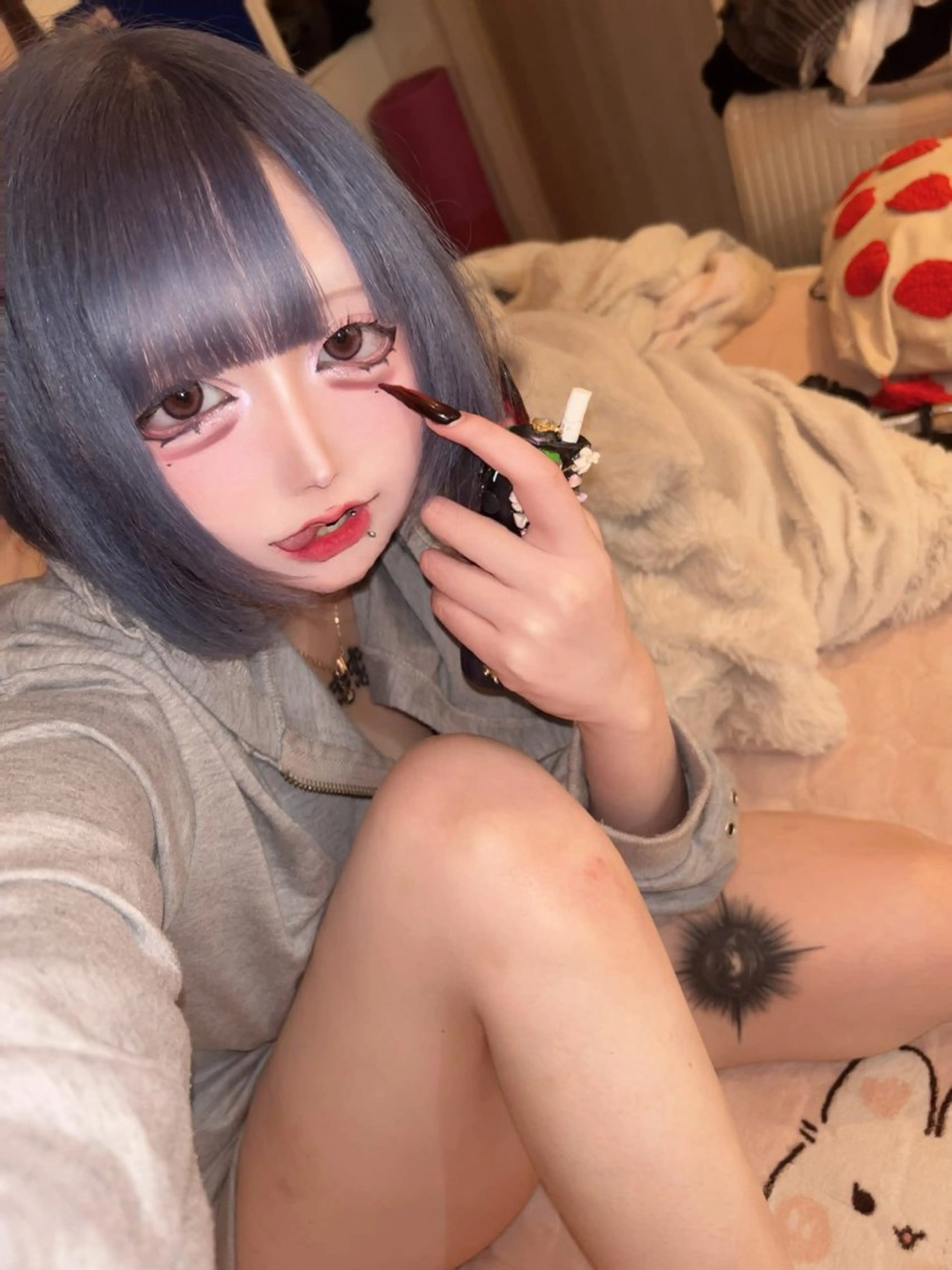 ミディアム ヘアカラー M.O.D shibuya店所属・シールエクステ /まる🐺/渋谷のヘアスタイル