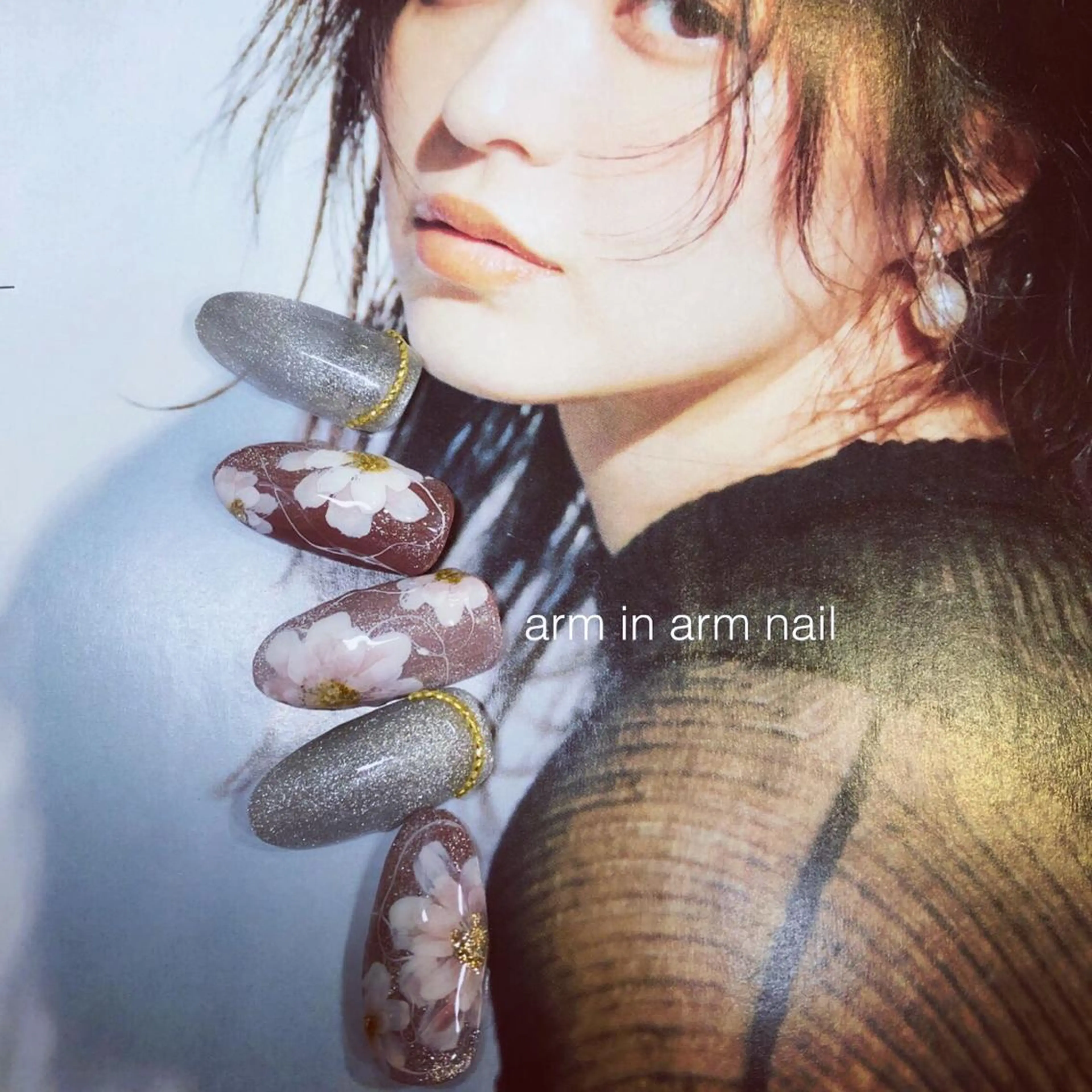 ネイル arm in arm ︎✿Yamamotoのマツエク・マツパデザイン