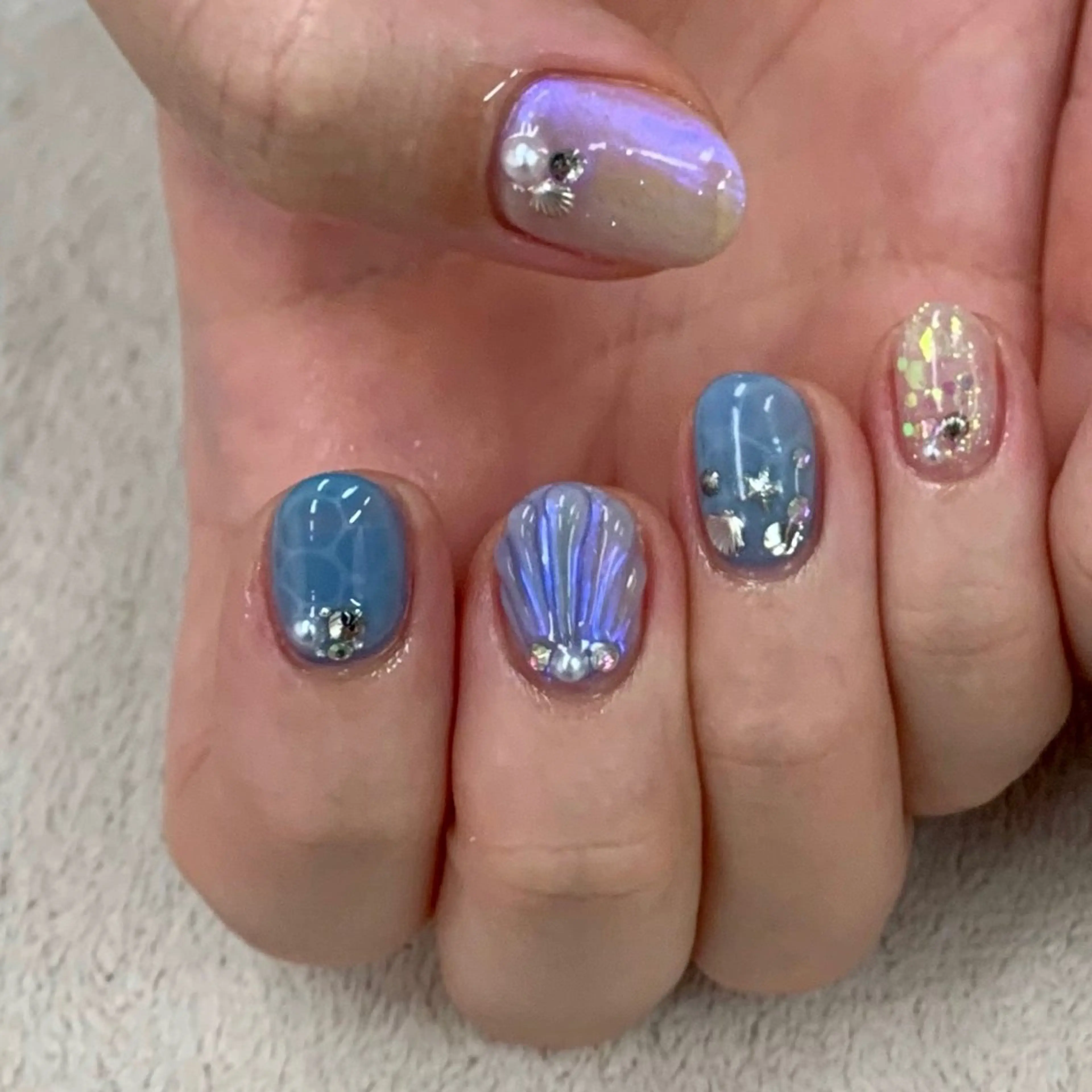 ネイル ハンドネイル アトリエ　ミモザ所属・いまむら あかりのネイルデザイン