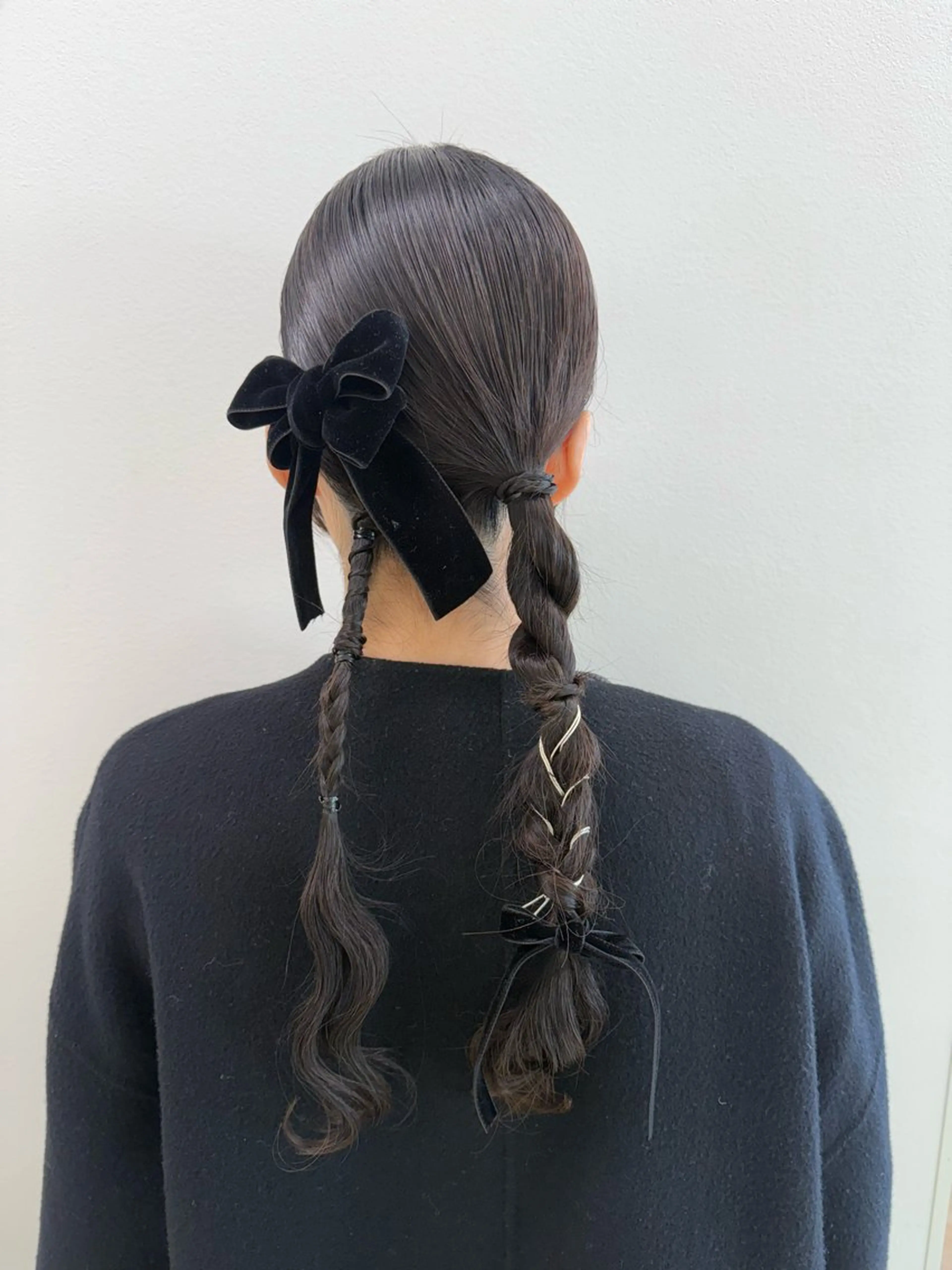 ミディアム ボブ くびれヘア ハイライト 髪質改善 韓国風ヘア ヘアセット 韓国/ヘアアレンジ/ 髪質改善/夏美のヘアスタイル