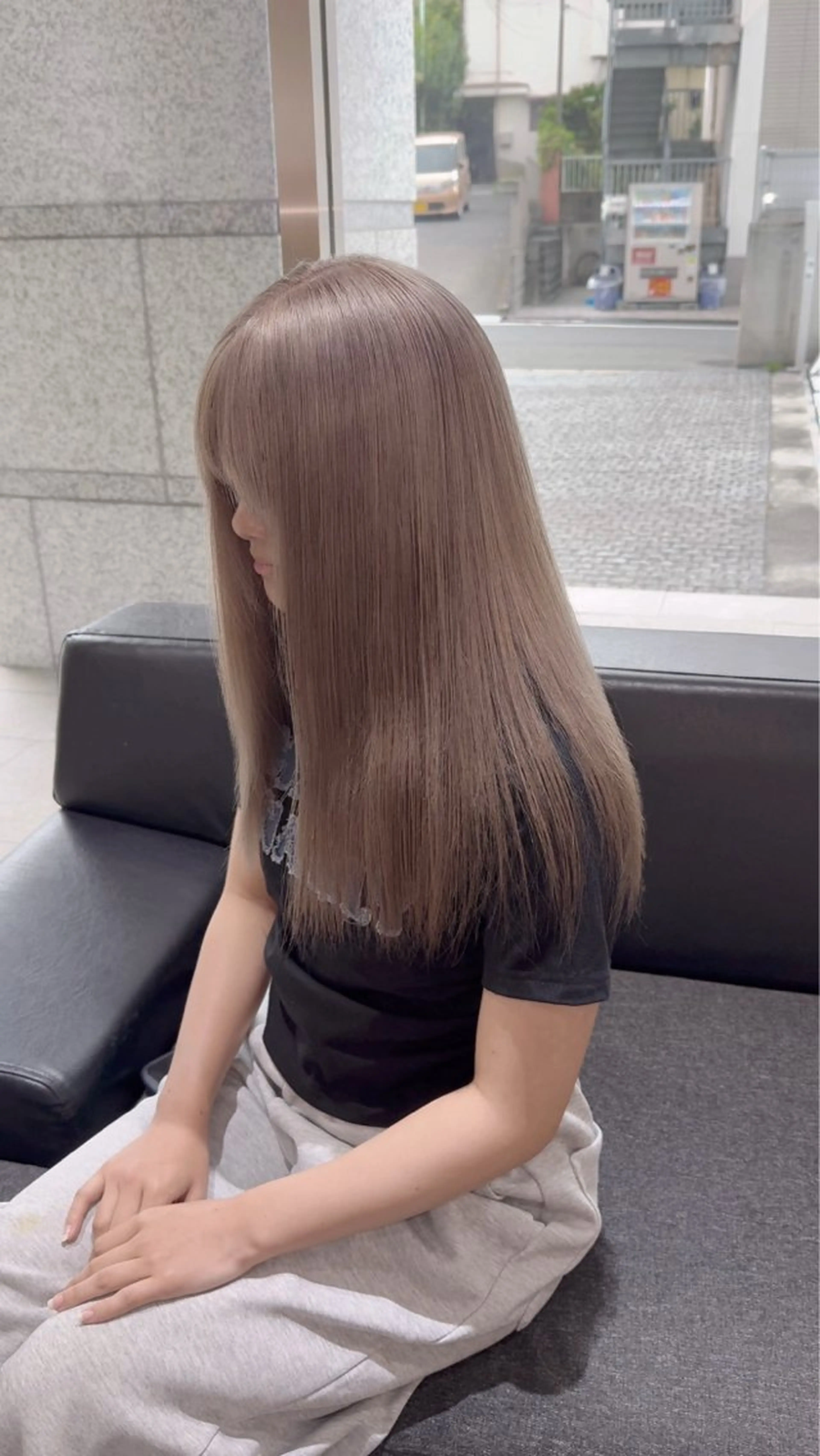 ロング カラー ヘアカラー トリートメント レイヤーカット/ ブリーチカラー/雅人のヘアスタイル