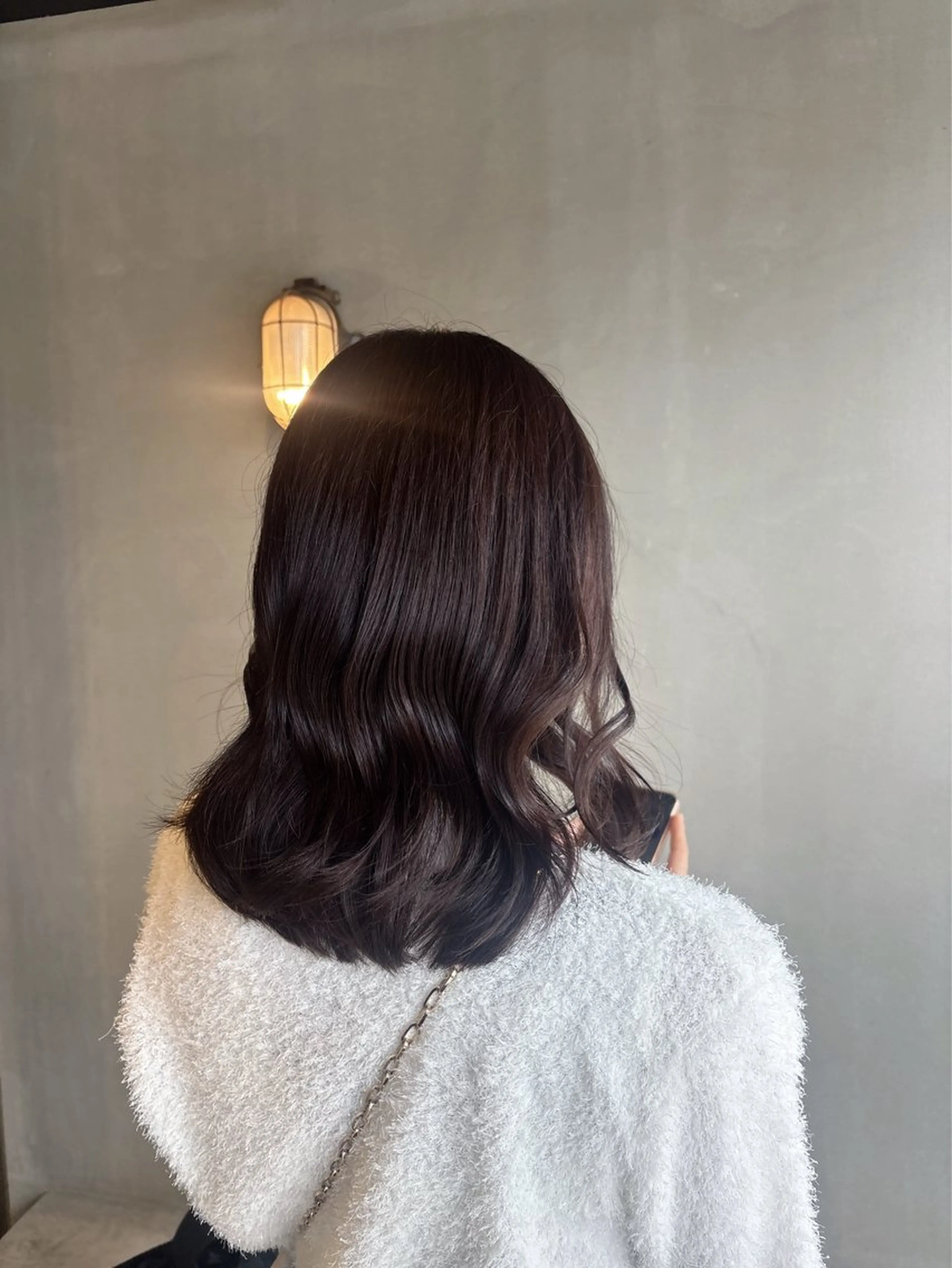 セミロング 🎀韓国レイヤー/透 明感カラー/airiのヘアスタイル