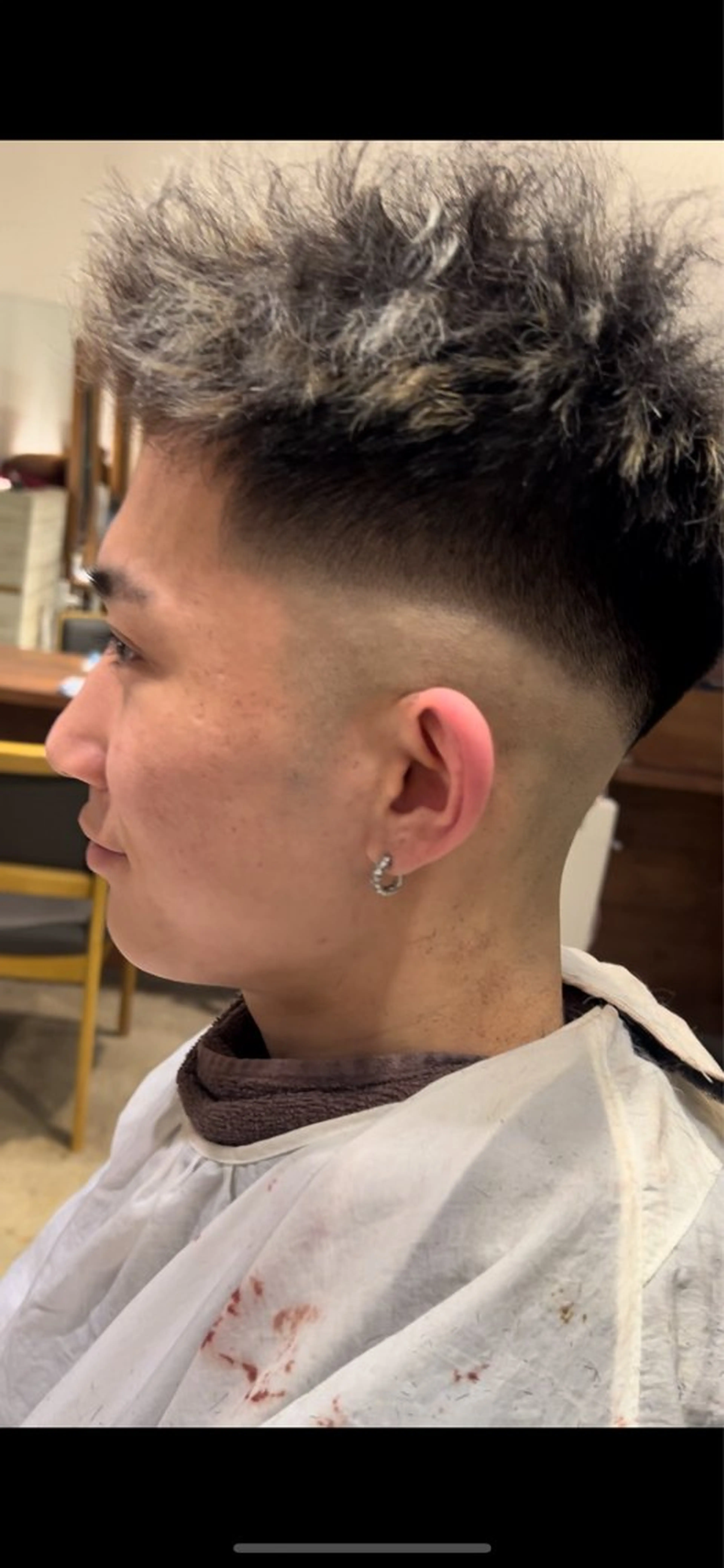 メンズ フェードカット 塚内 将哉のヘアスタイル