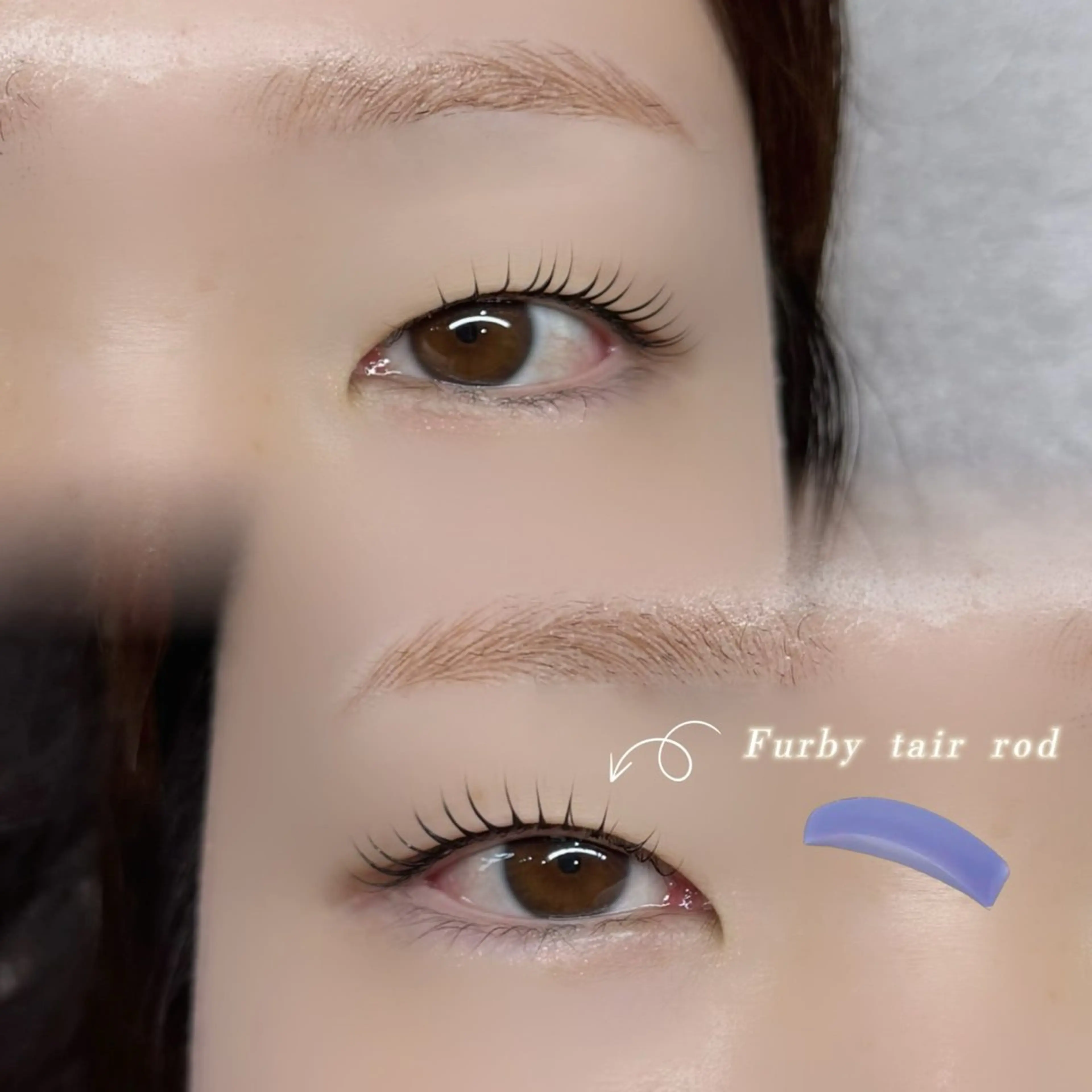 🫧Jr.eyelist上まつげ一重パーマ🫧直前予約又はデザイン選択◎仕上げにトリートメントつき✨の写真