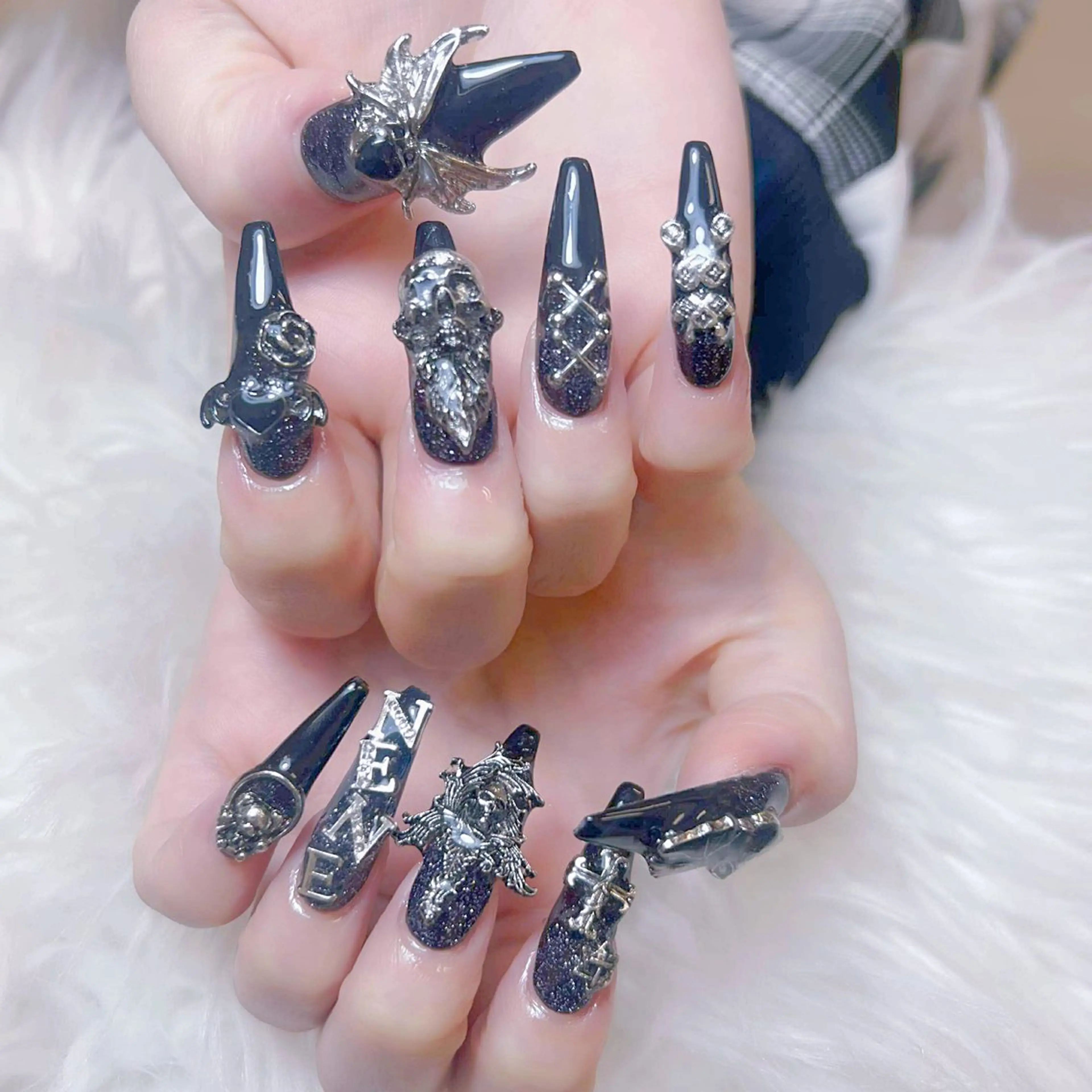 ネイル ハンドネイル ANH NAIL ゴテゴテ専門店💎のネイルデザイン