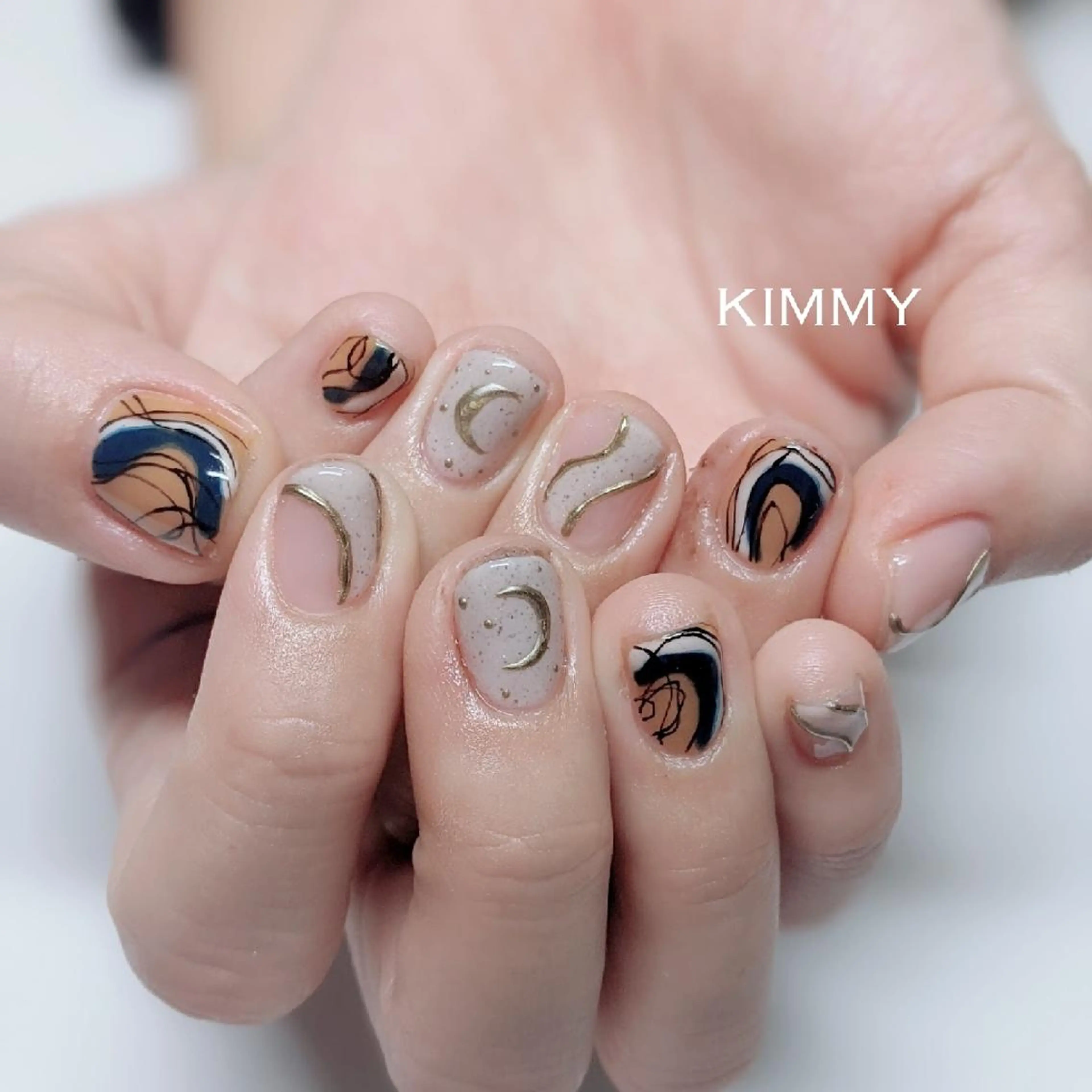 ネイル ハンドネイル kimmy nailsのネイルデザイン