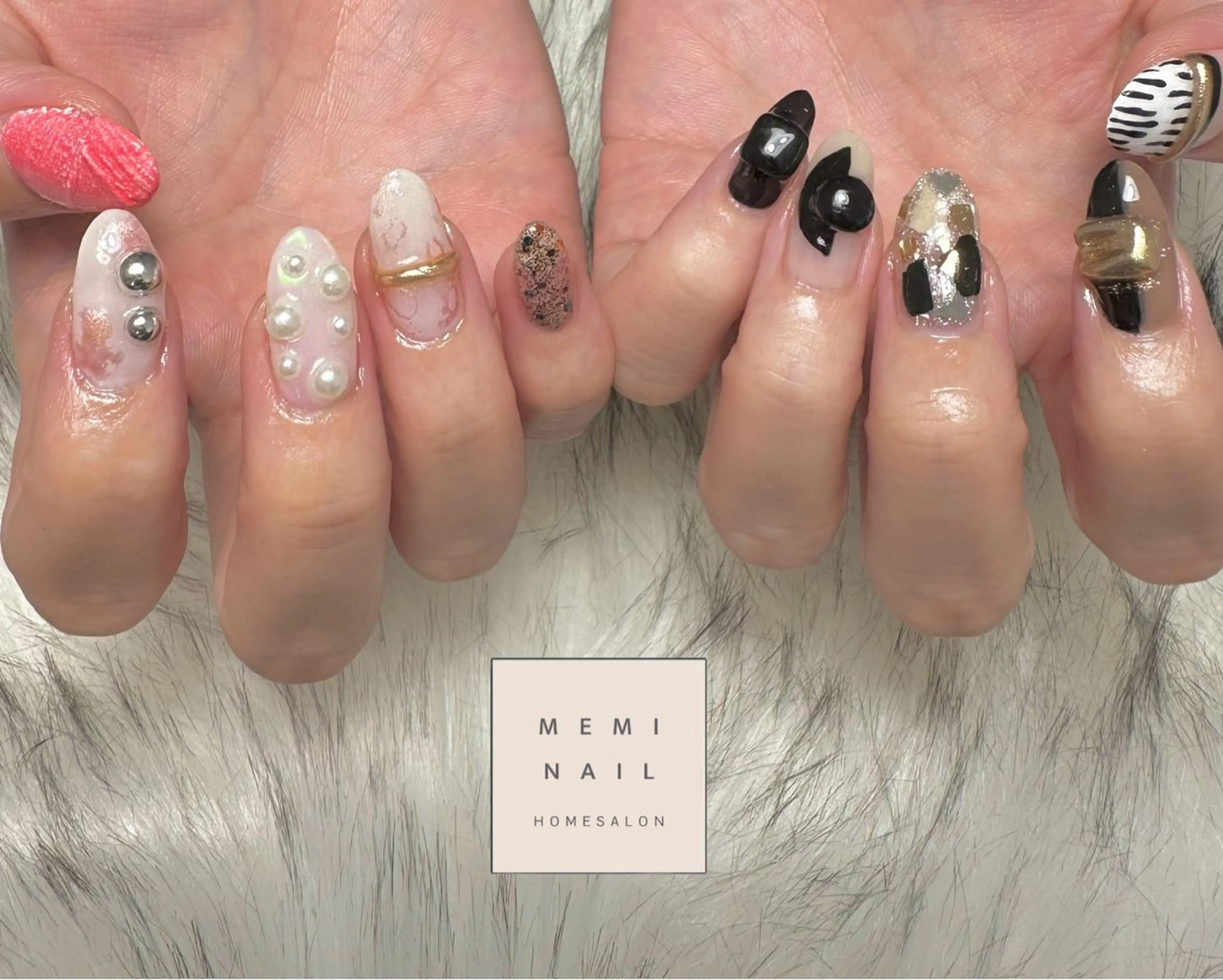 ネイル ハンドネイル MEMI NAILのネイルデザイン