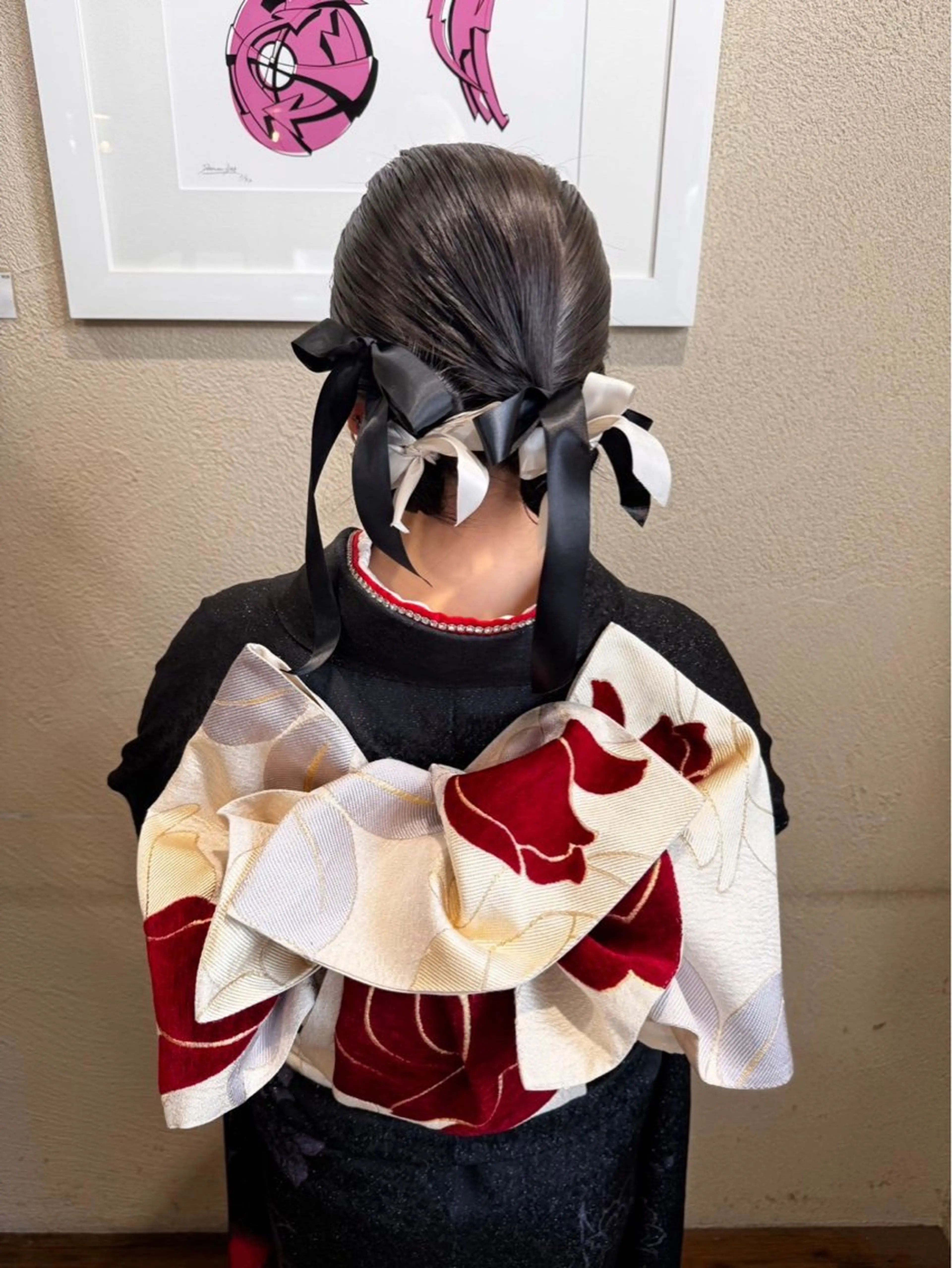 ヘアアレンジ ヘアセット 髪質改善/ボブ/暖色 /𝙨𝙤𝙧𝙖のヘアスタイル