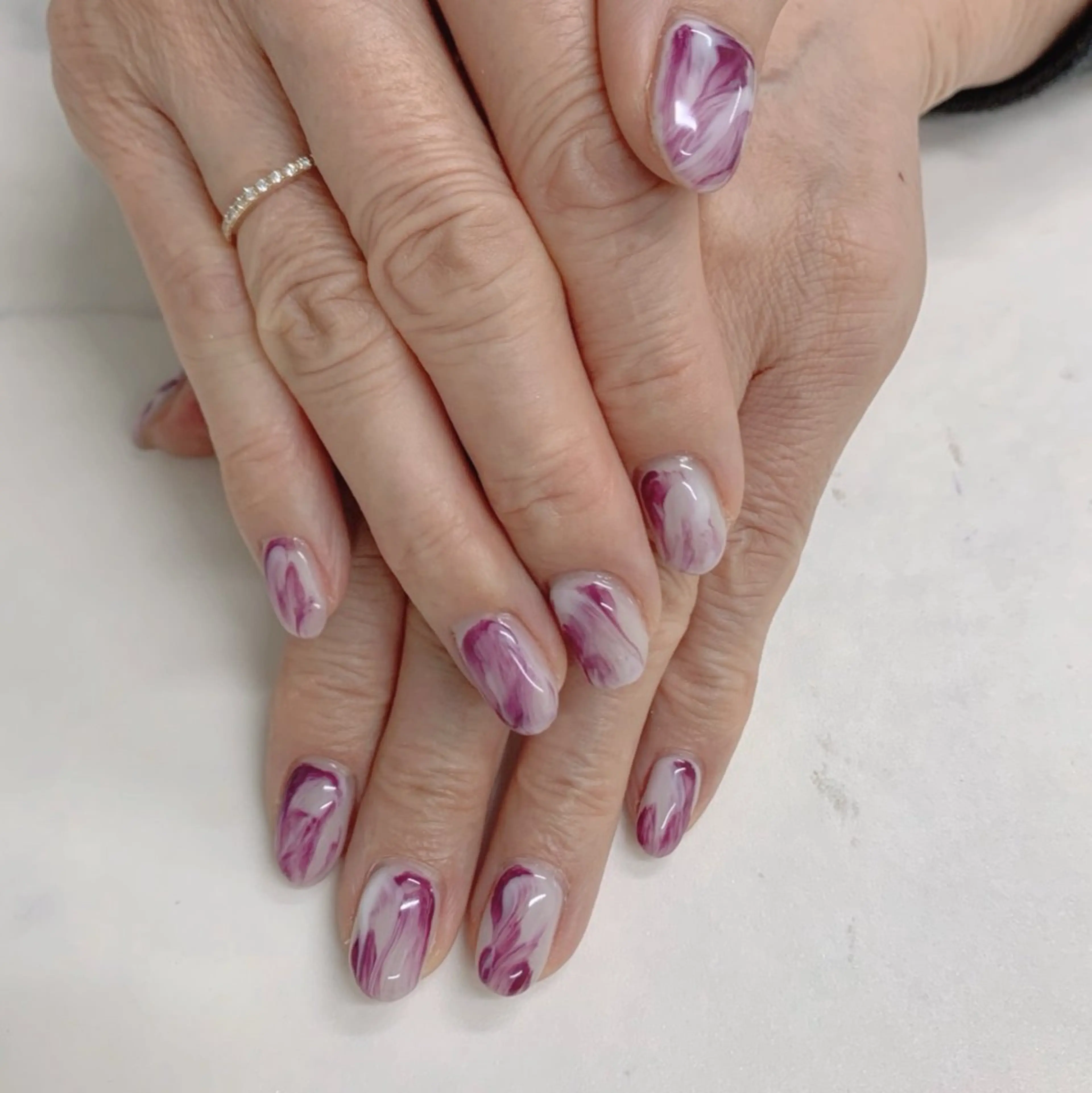 ネイル メンズネイル ニュアンスネイル ハンドネイル ハンドケア Beauty Salon Ace(ネイルサロン エース)所属・池袋フィルイン Ace♡長さだしのネイルデザイン