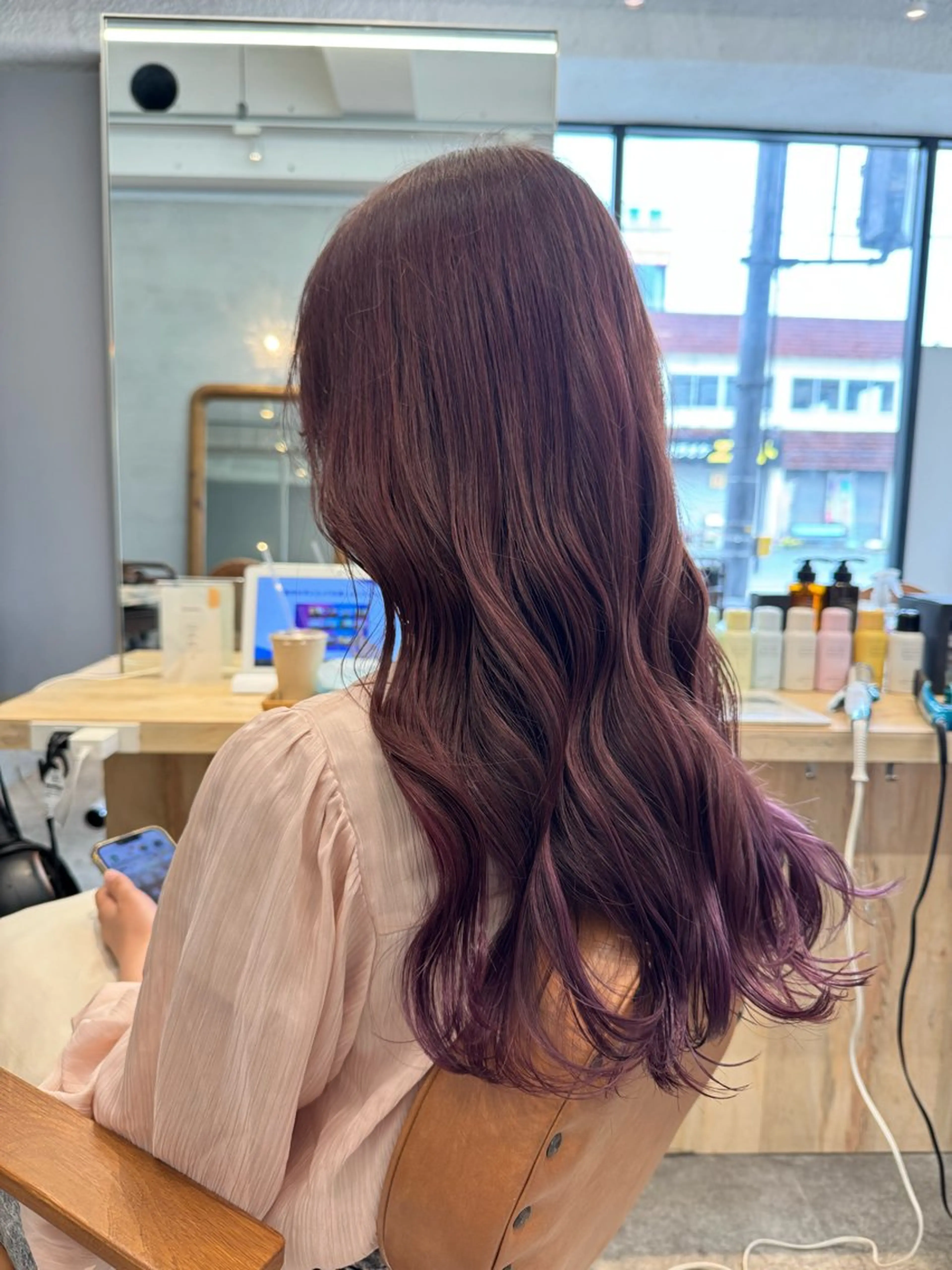 【U30】 カット+ブリーチ無しダブルカラー🌼 (リタッチ価格も同一）の写真