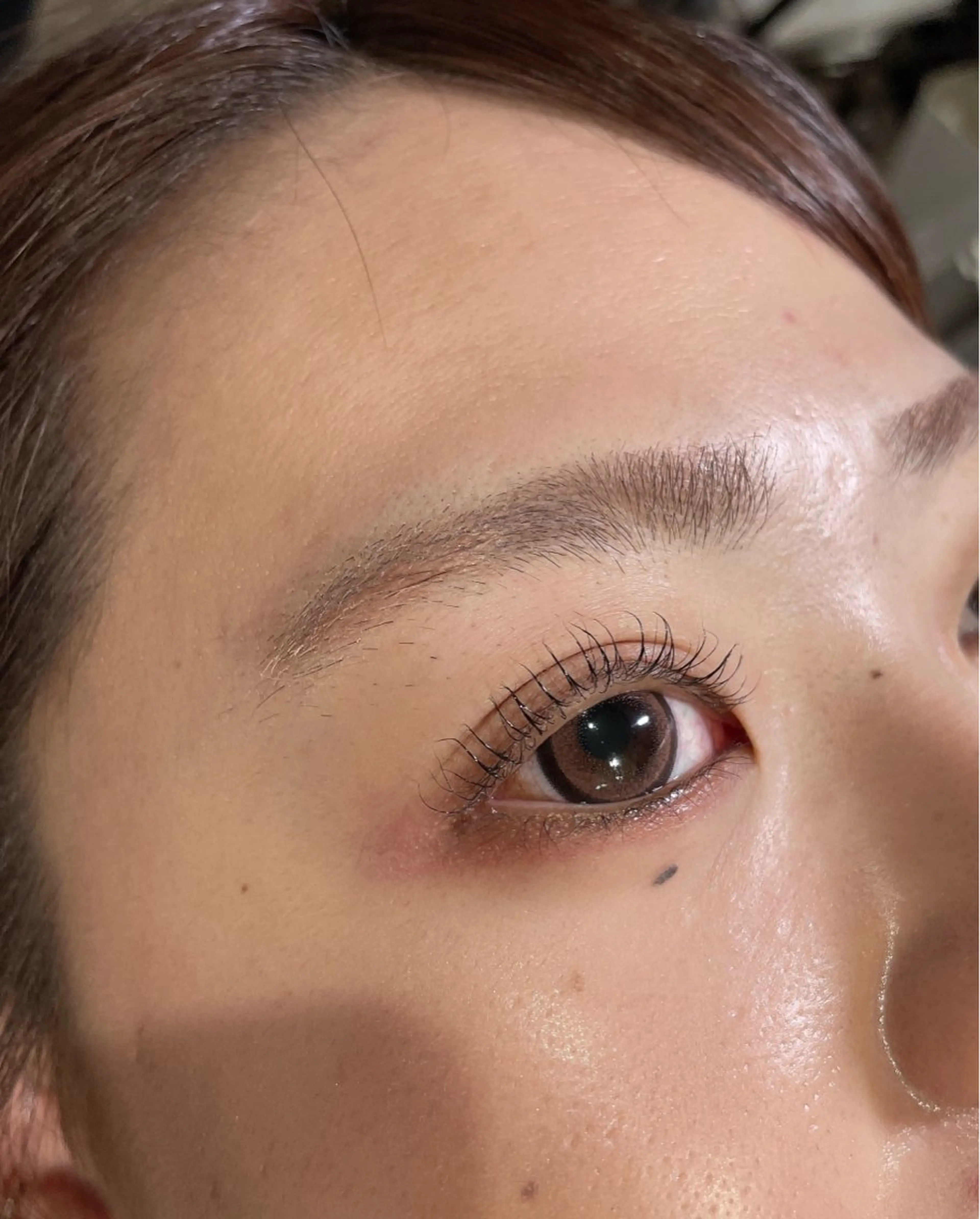 マツエク・マツパ cure所属・井上 真里奈のヘアスタイル