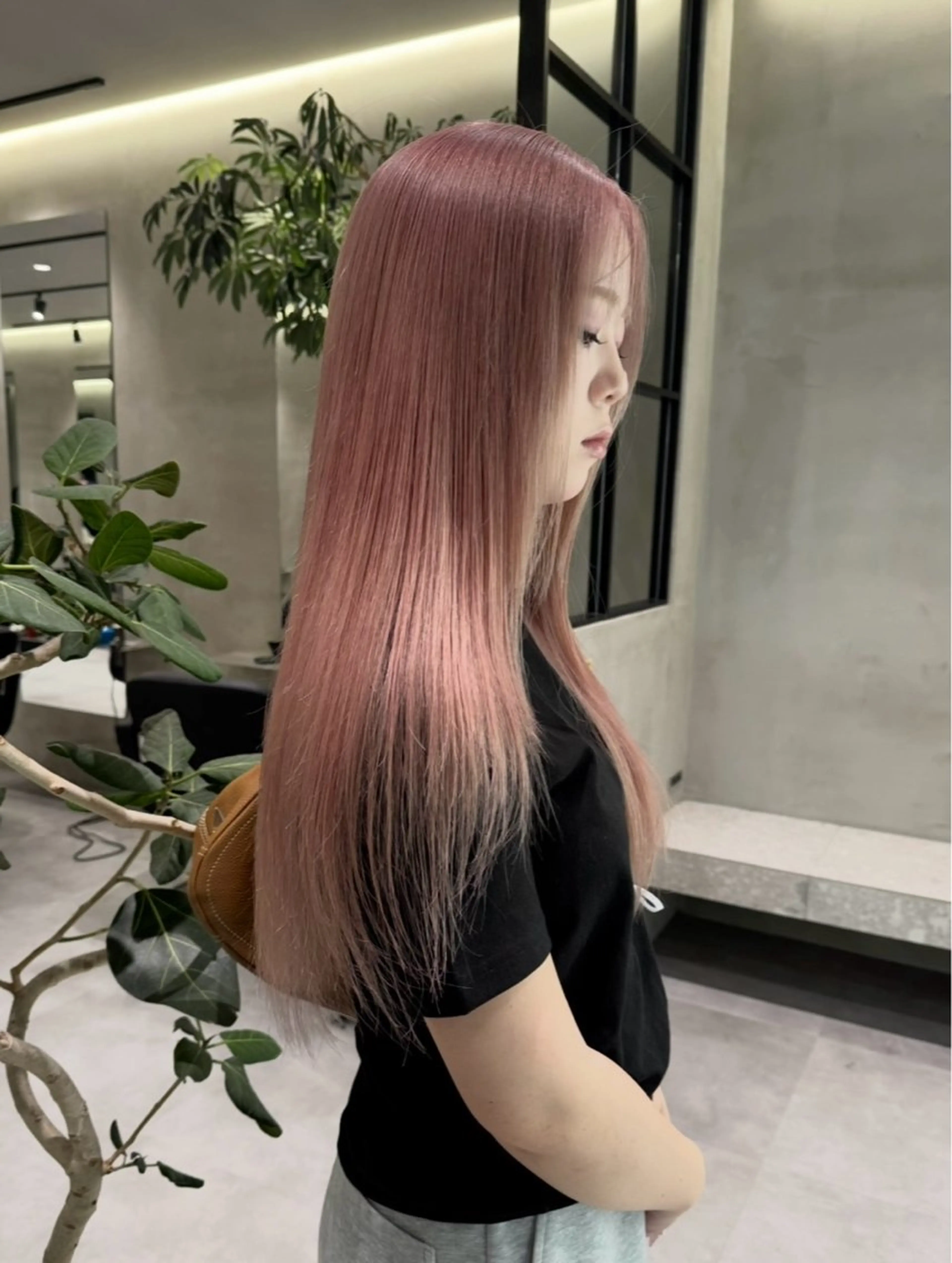 ロング カラー ブリーチ カット ヘアカラー トリートメント ハルヒ/ハイトーン /ボブのヘアスタイル