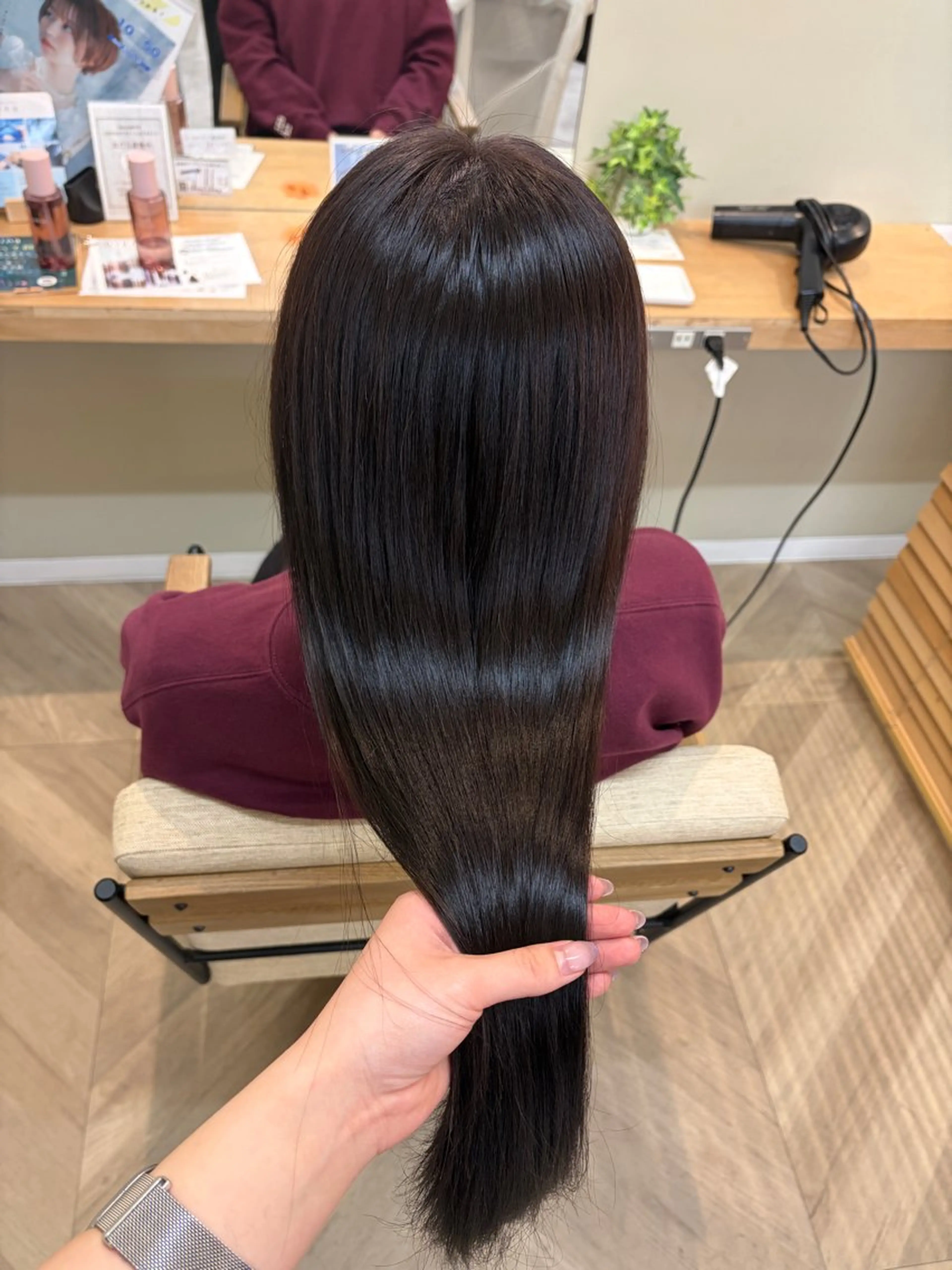 ロング カラー ヘアカラー トリートメント 🐝 chiba 🐻のヘアスタイル