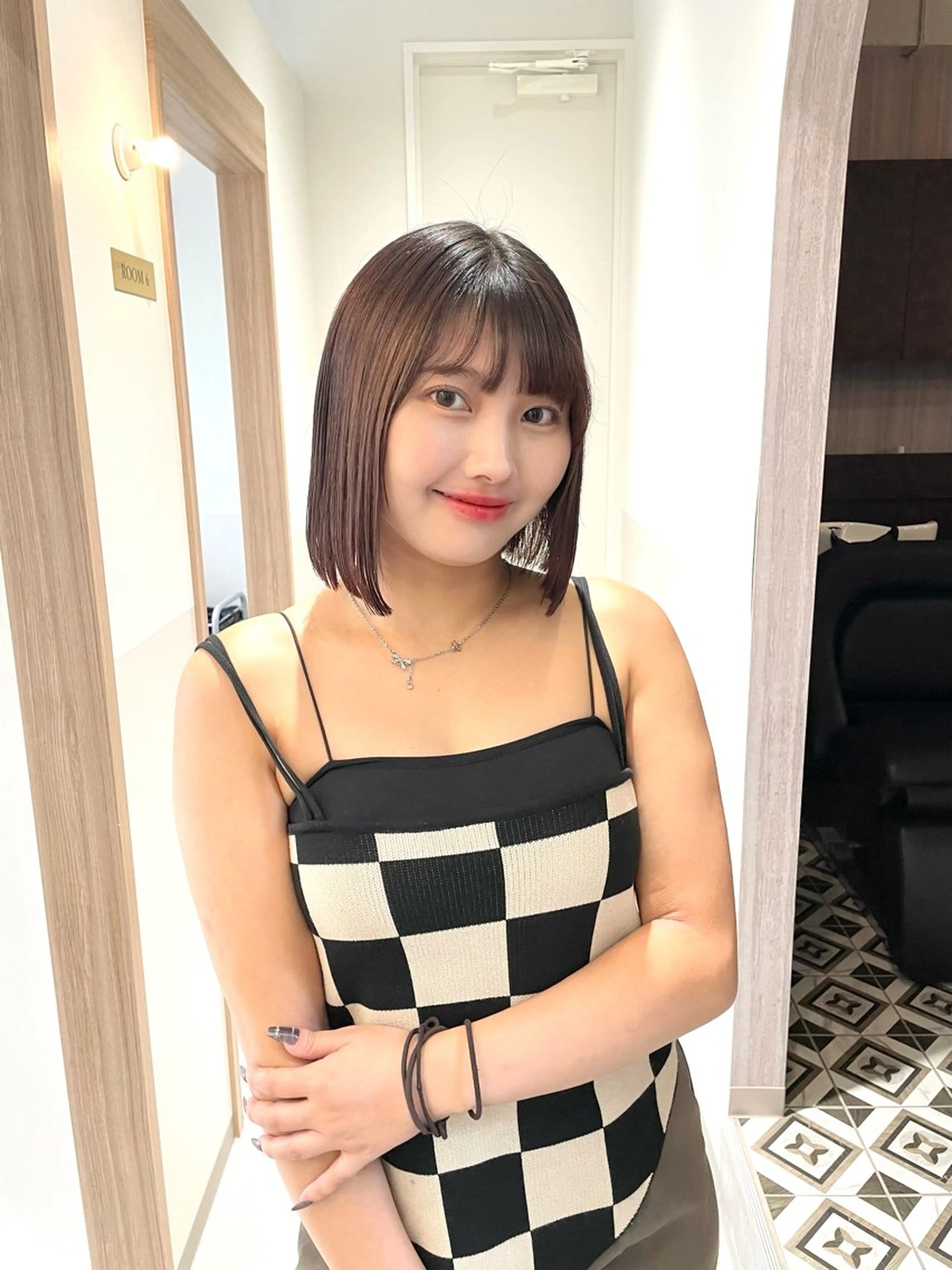 ショート カラー カット 田中大星 /ボブ 縮毛矯正のヘアスタイル