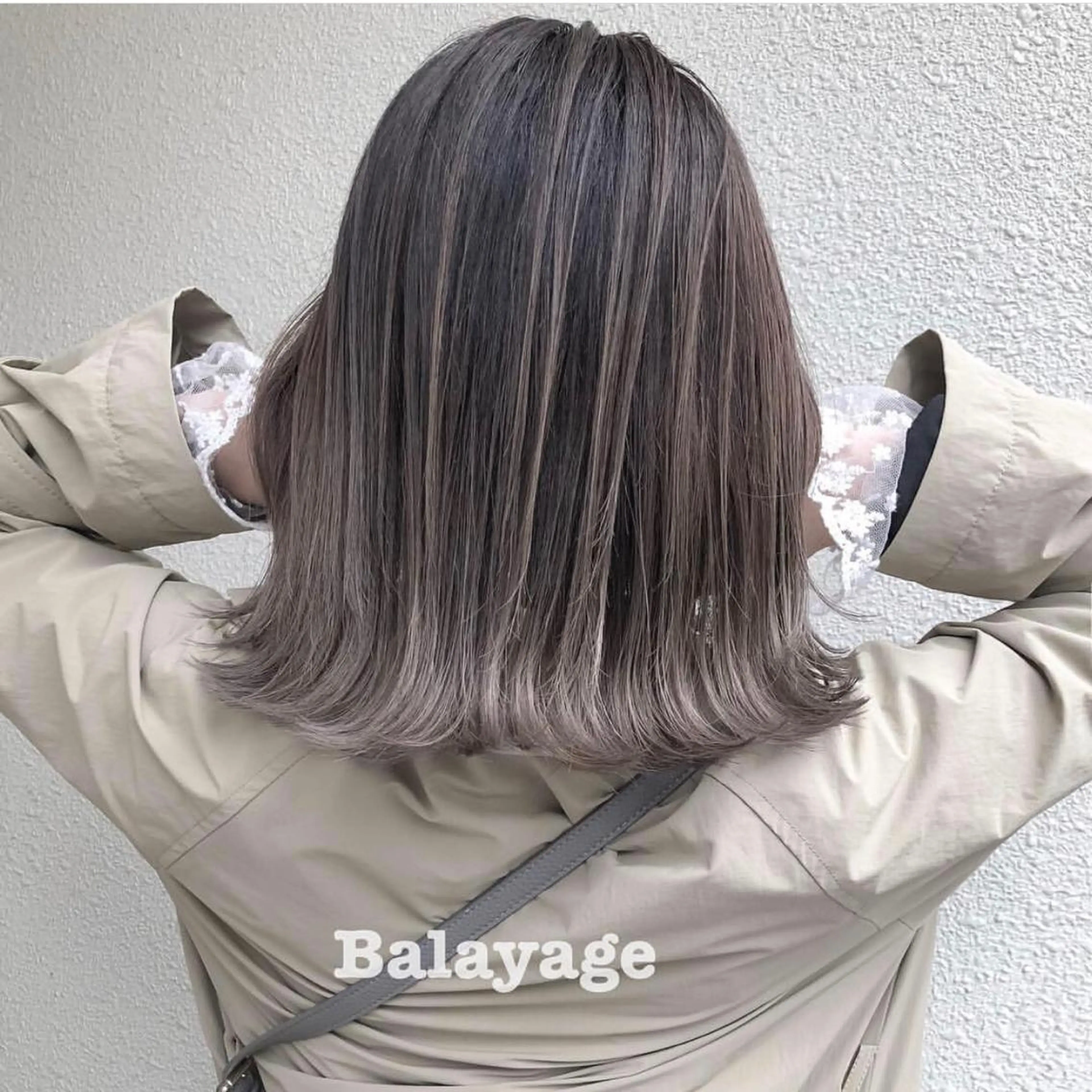 ミディアム カラー SNSで大バズり‼️ 欧米風ヘア大ヒット中のヘアスタイル