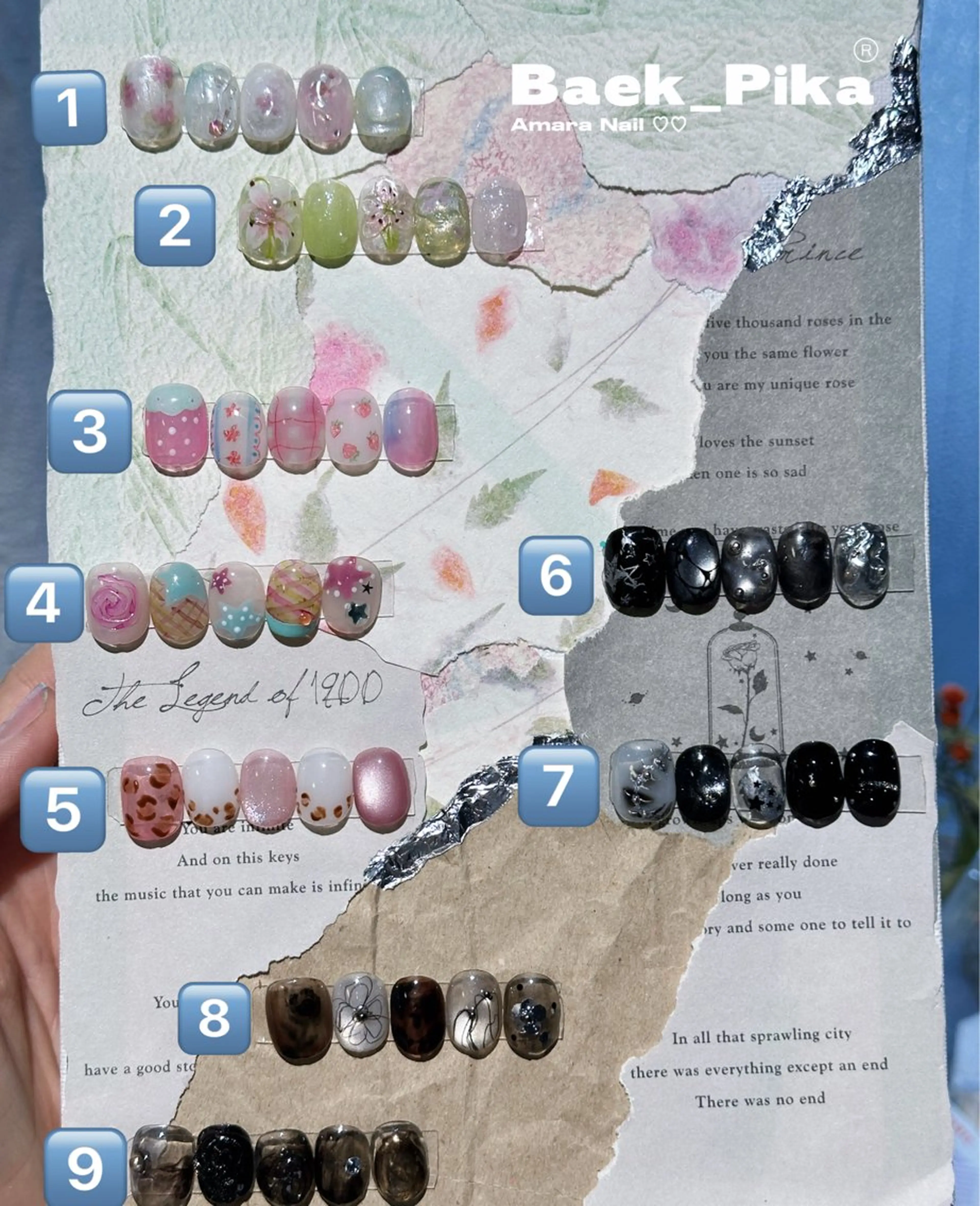 ネイル ハンドネイル ハンドケア LINSTY PIKAのネイルデザイン