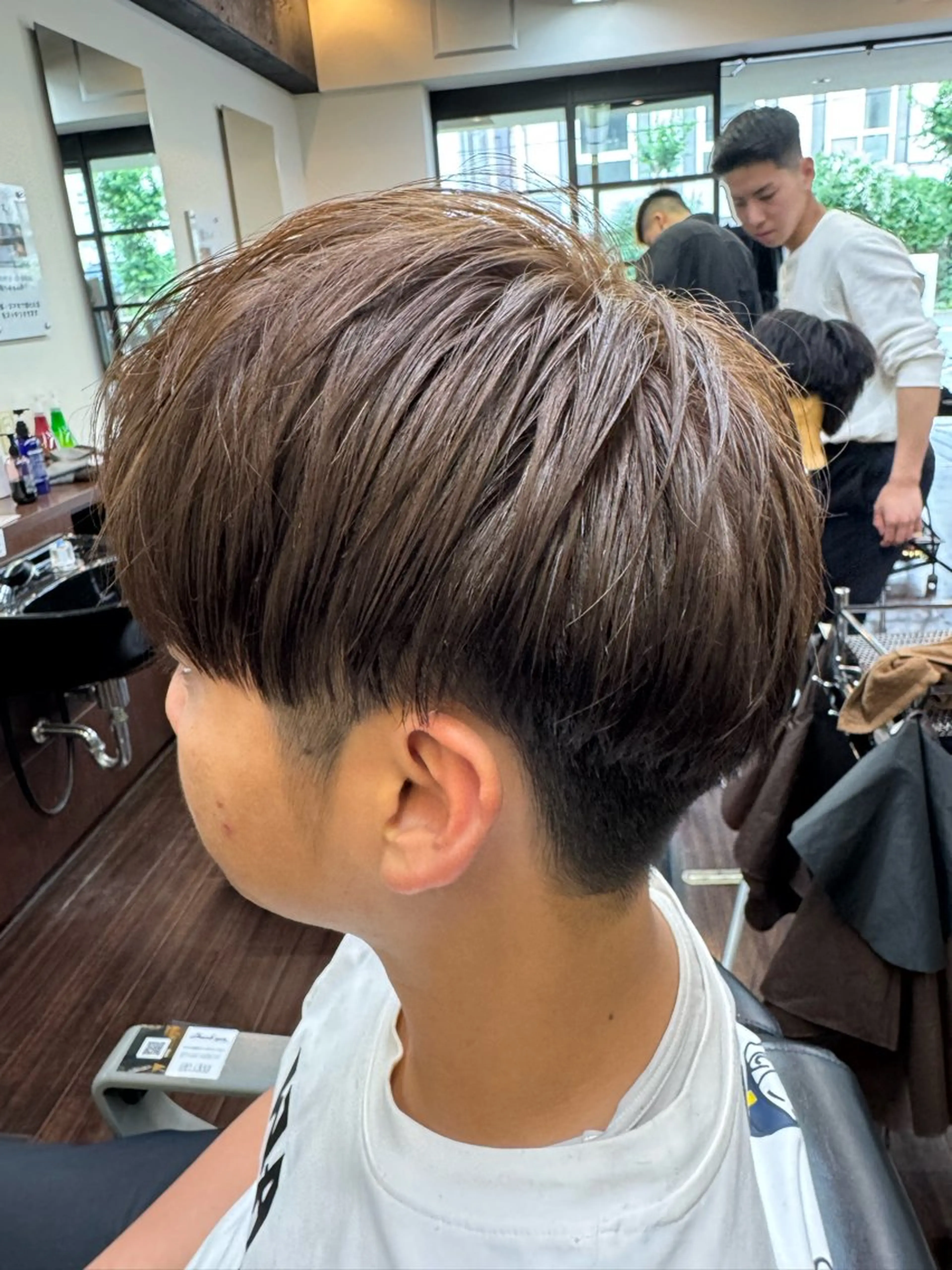 カラー 黒髪 JOYBOX/新大阪店所属・清水 拓馬のヘアスタイル