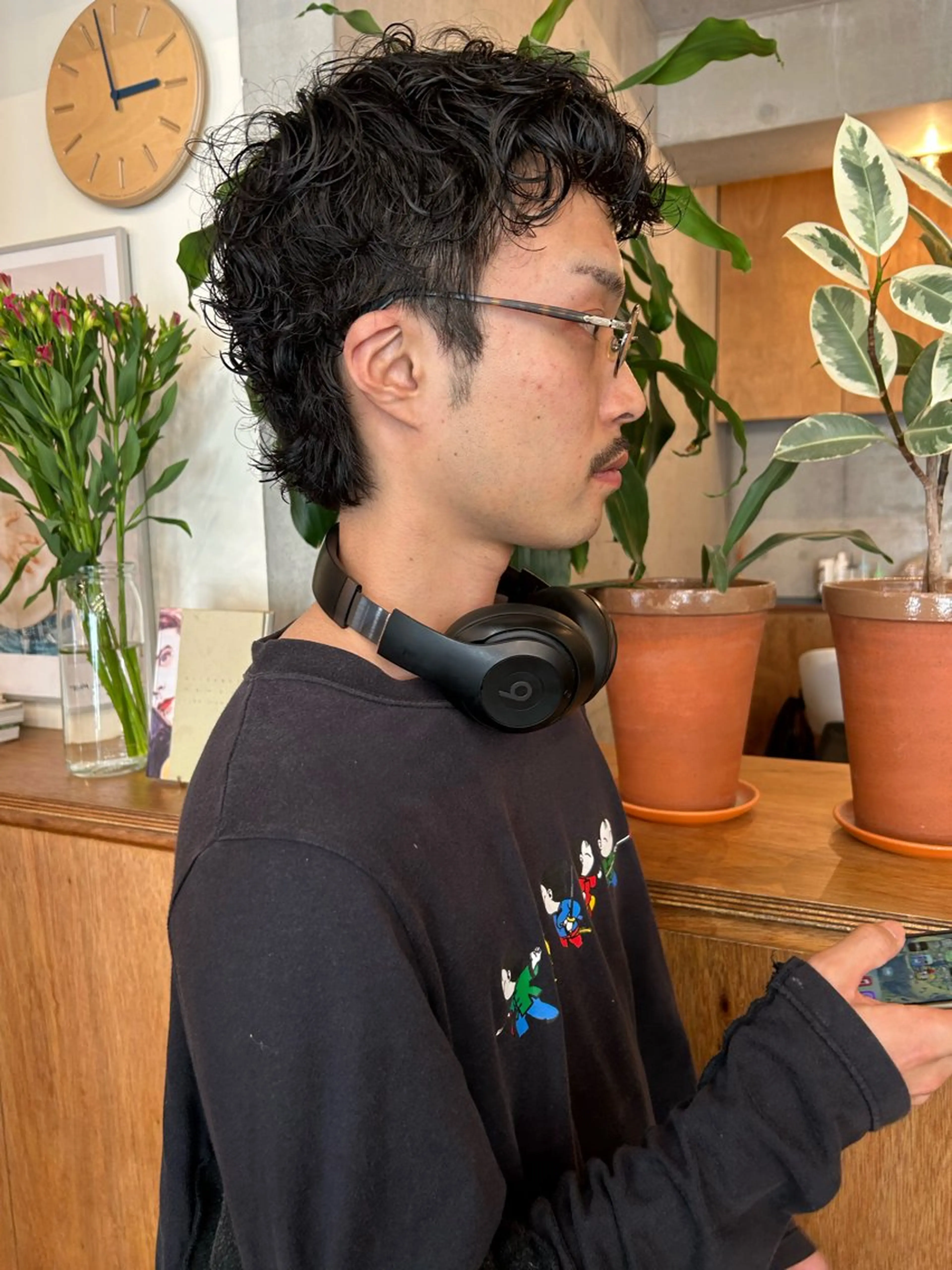 パーマ メンズ メンズパーマ カット パーマ トリートメント Stoop所属・momo /ボブ/パーマのヘアスタイル