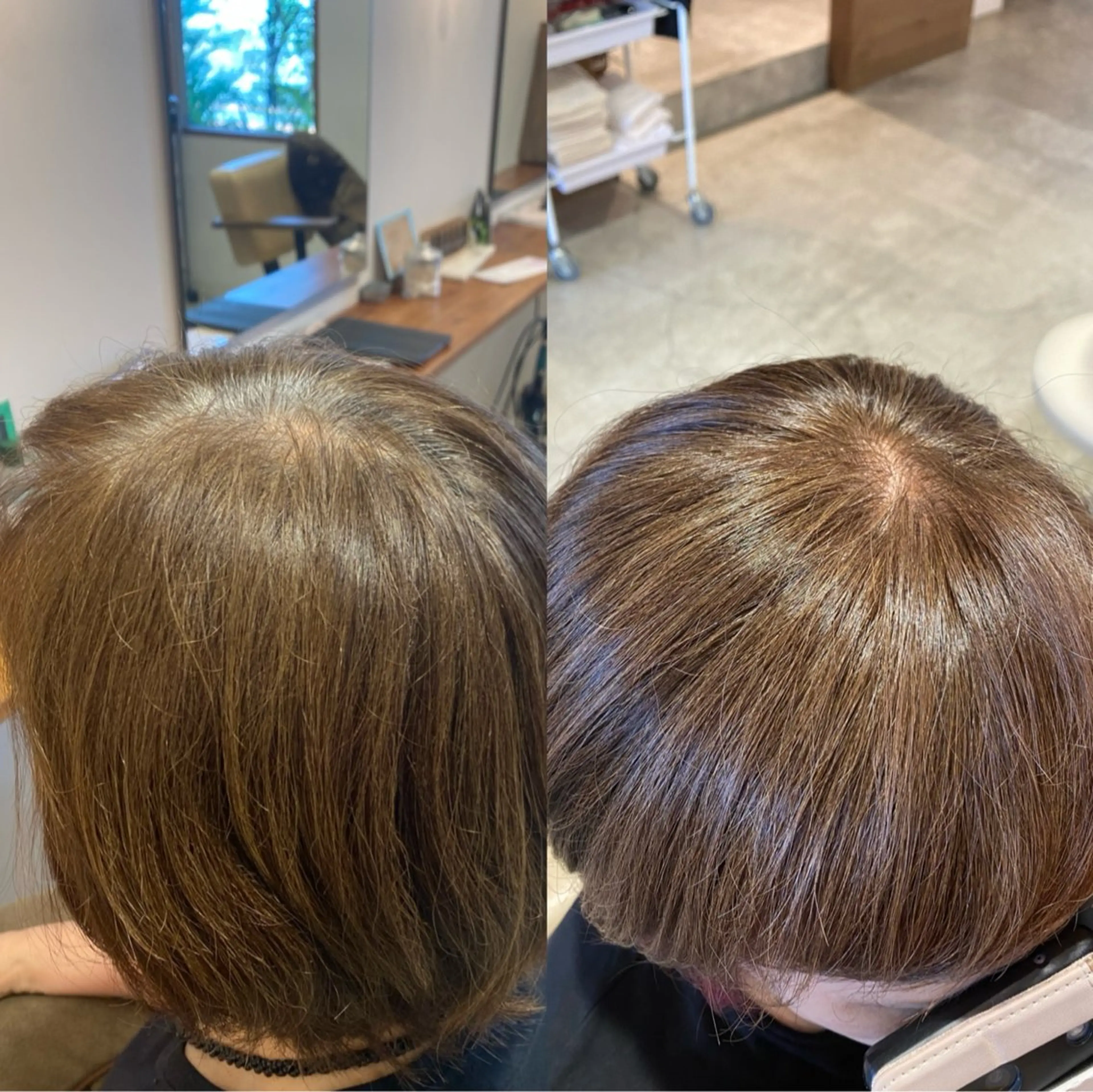 カラー dress nanamiのヘアスタイル