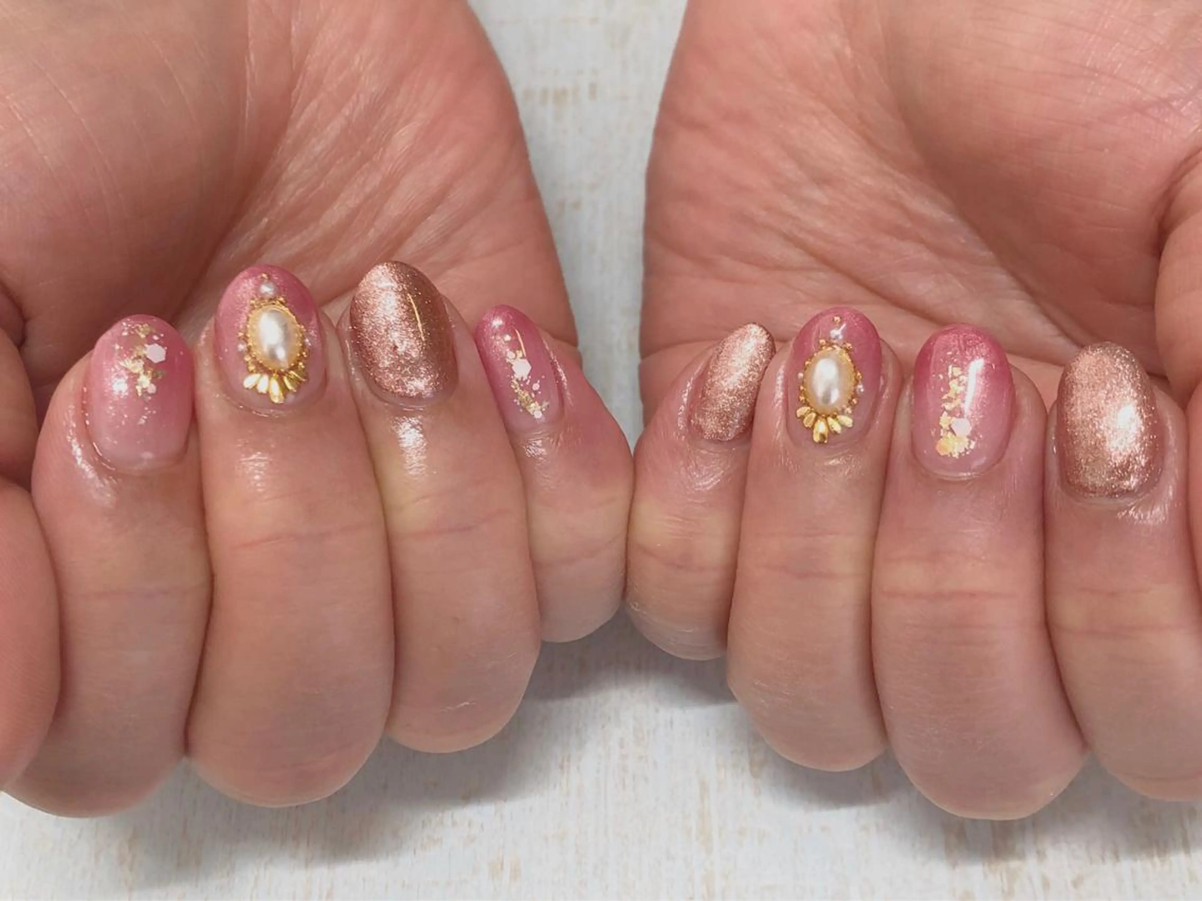 ネイル 𖡼 yumenoのネイルデザイン