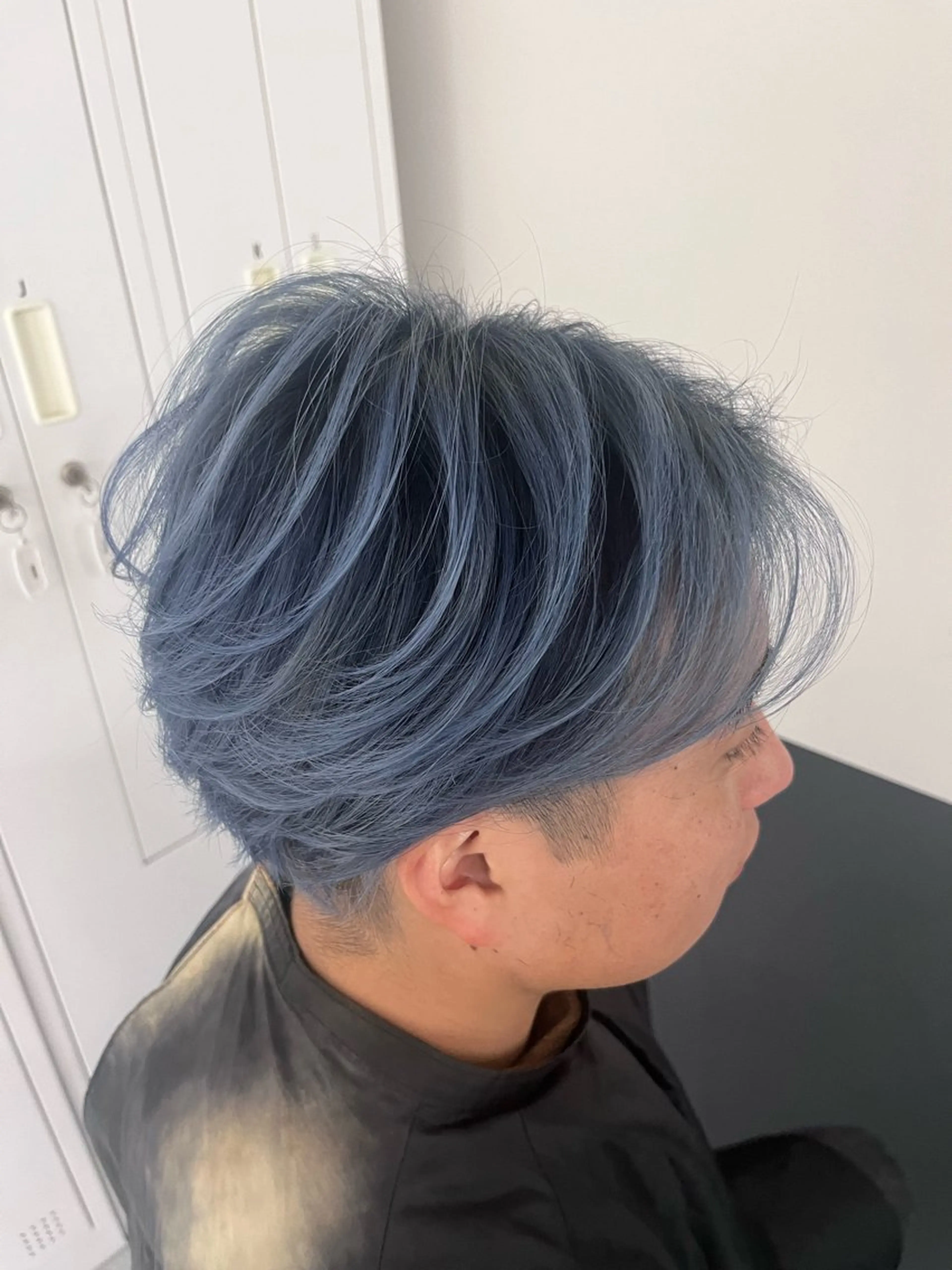 ショート カラー バレイヤージュ レイヤーカット ヘアカラー EMMA🤍 CIERA.心斎橋のヘアスタイル