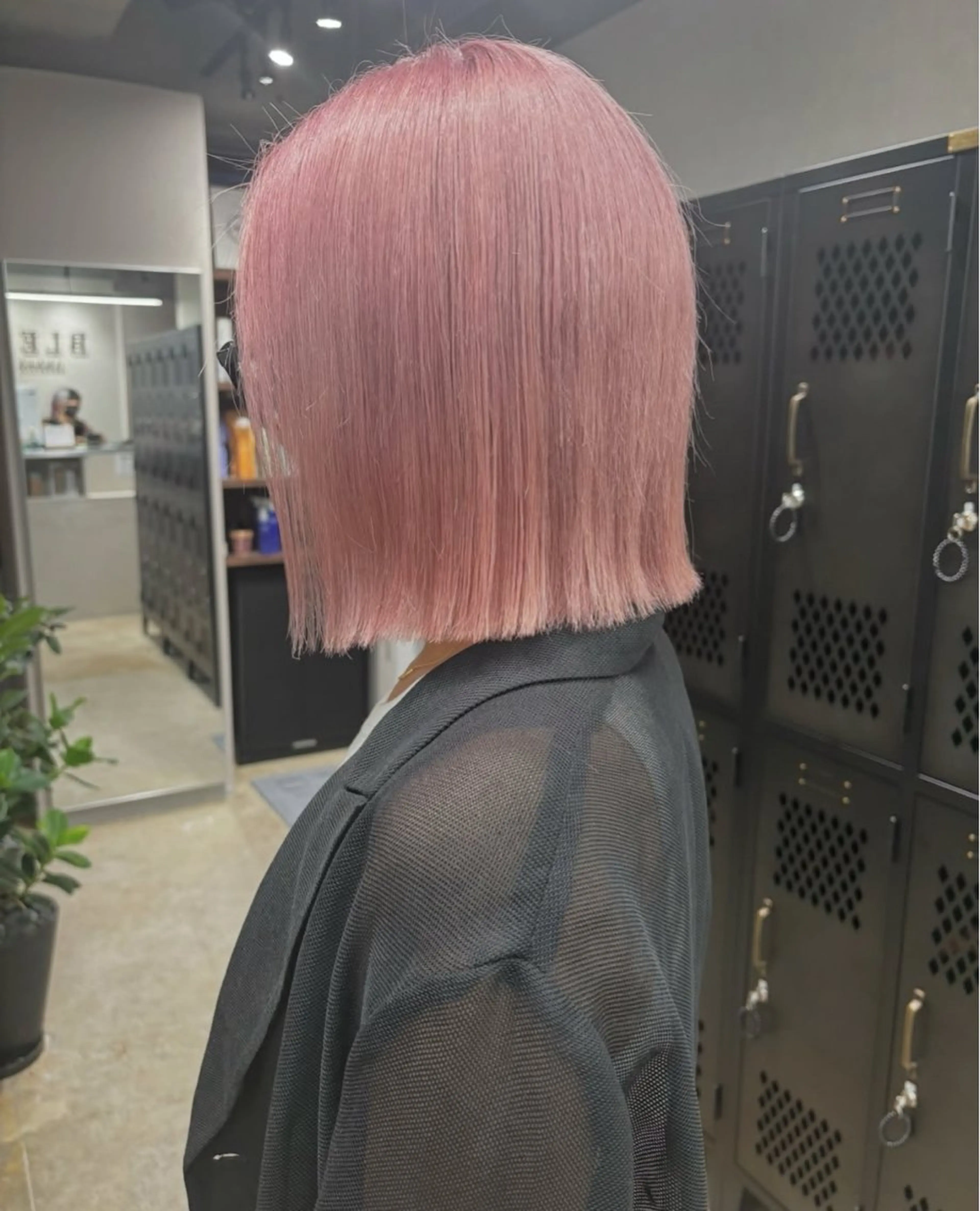 ミディアム カラー ピンクカラー ヘアカラー ブレンバイドット所属・ニュアンスカラー/ 🫧レミ(坊主)のヘアスタイル