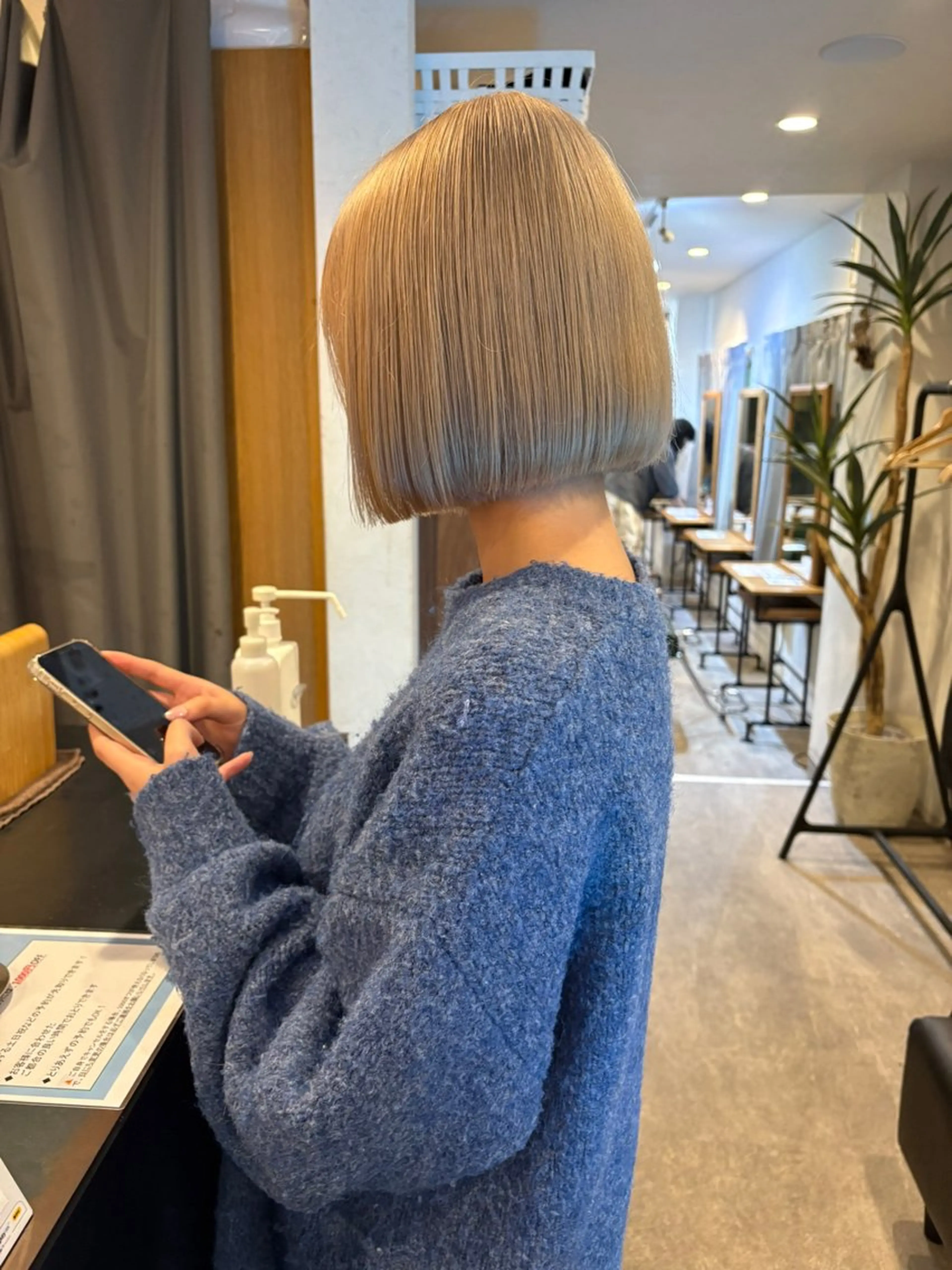 【🎀新規限定🎀】 カット＋ブリーチ＋イルミナカラー＋トリートメントの写真