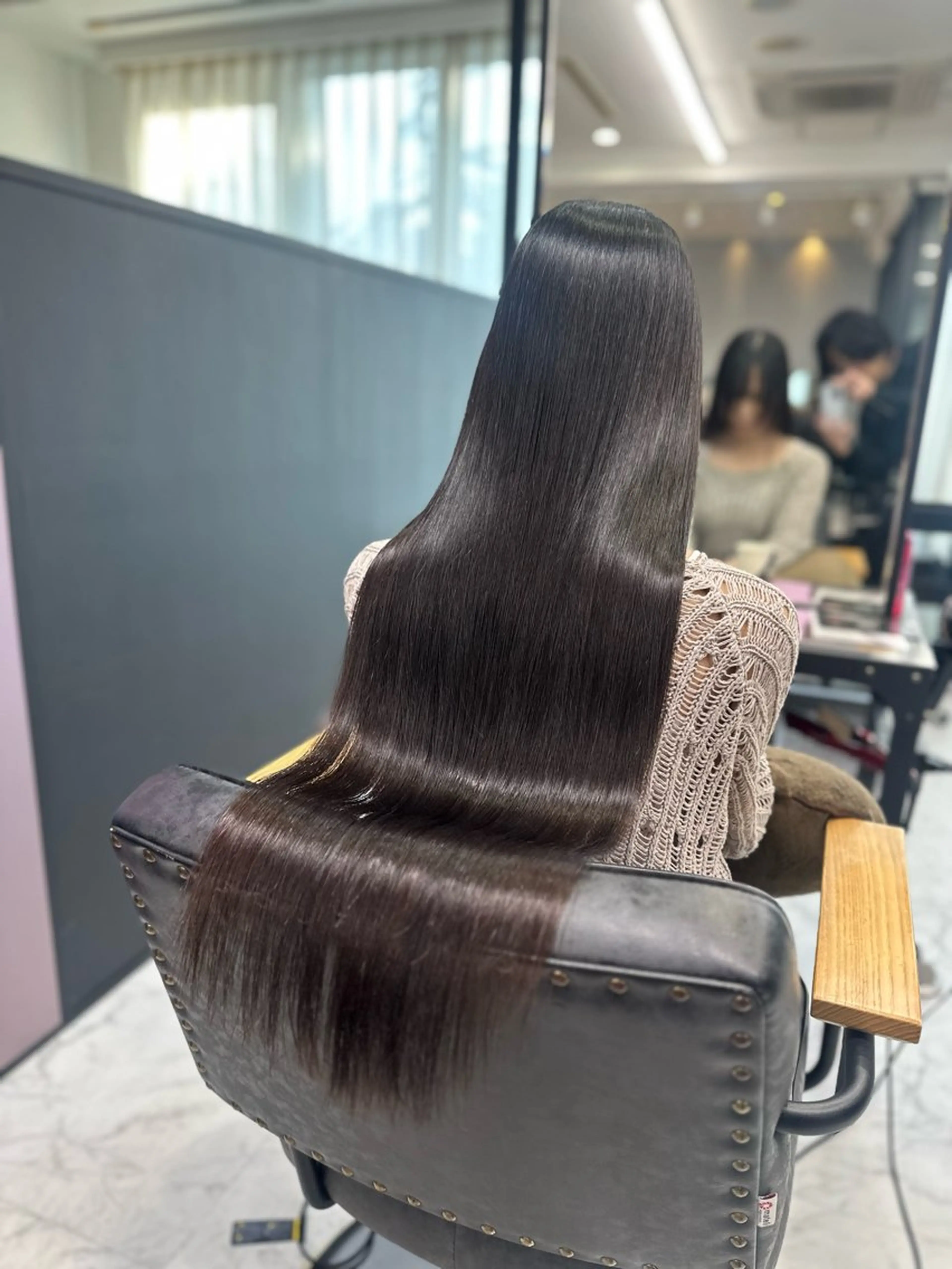 ロング カット 縮毛矯正 トリートメント RAF TOKYO 2nd所属・美髪矯正/髪質改善/ ヒロムのヘアスタイル