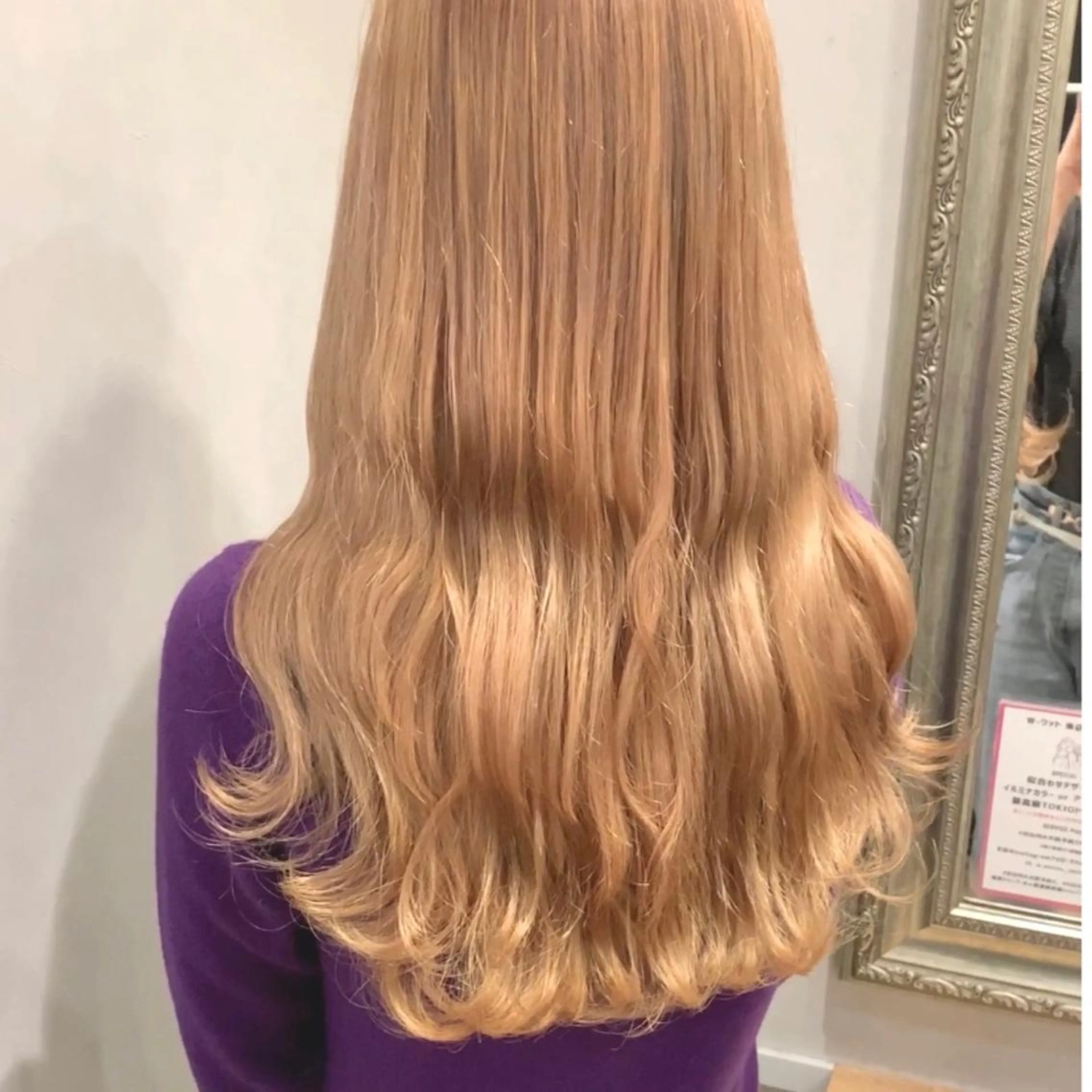 ロング カラー ヘアアレンジ 代表🎀 ふわモテ愛 され髪🩷yumiのヘアスタイル