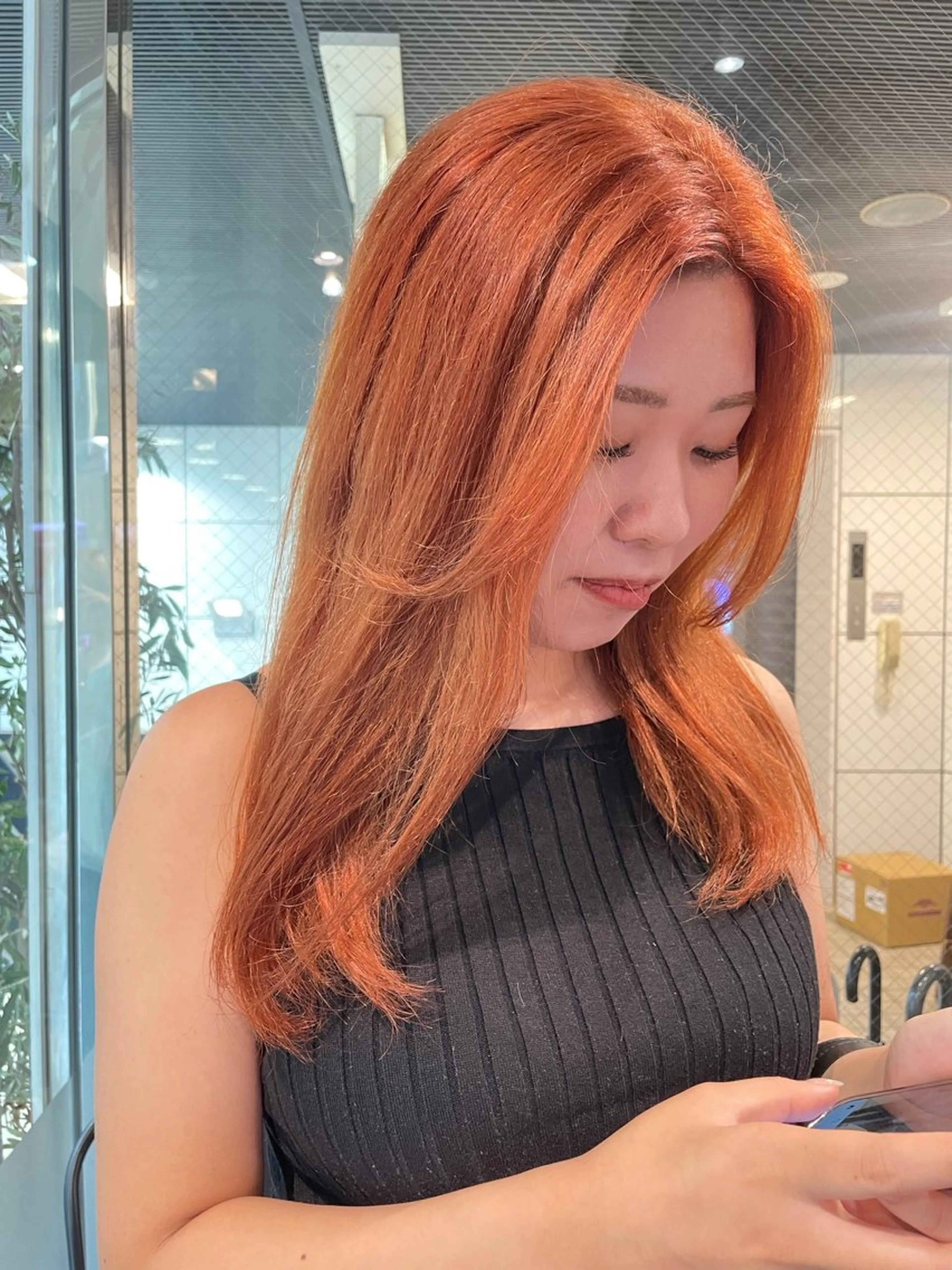 カラー 💖デザインカラー/ タダ ハナカ💖のヘアスタイル