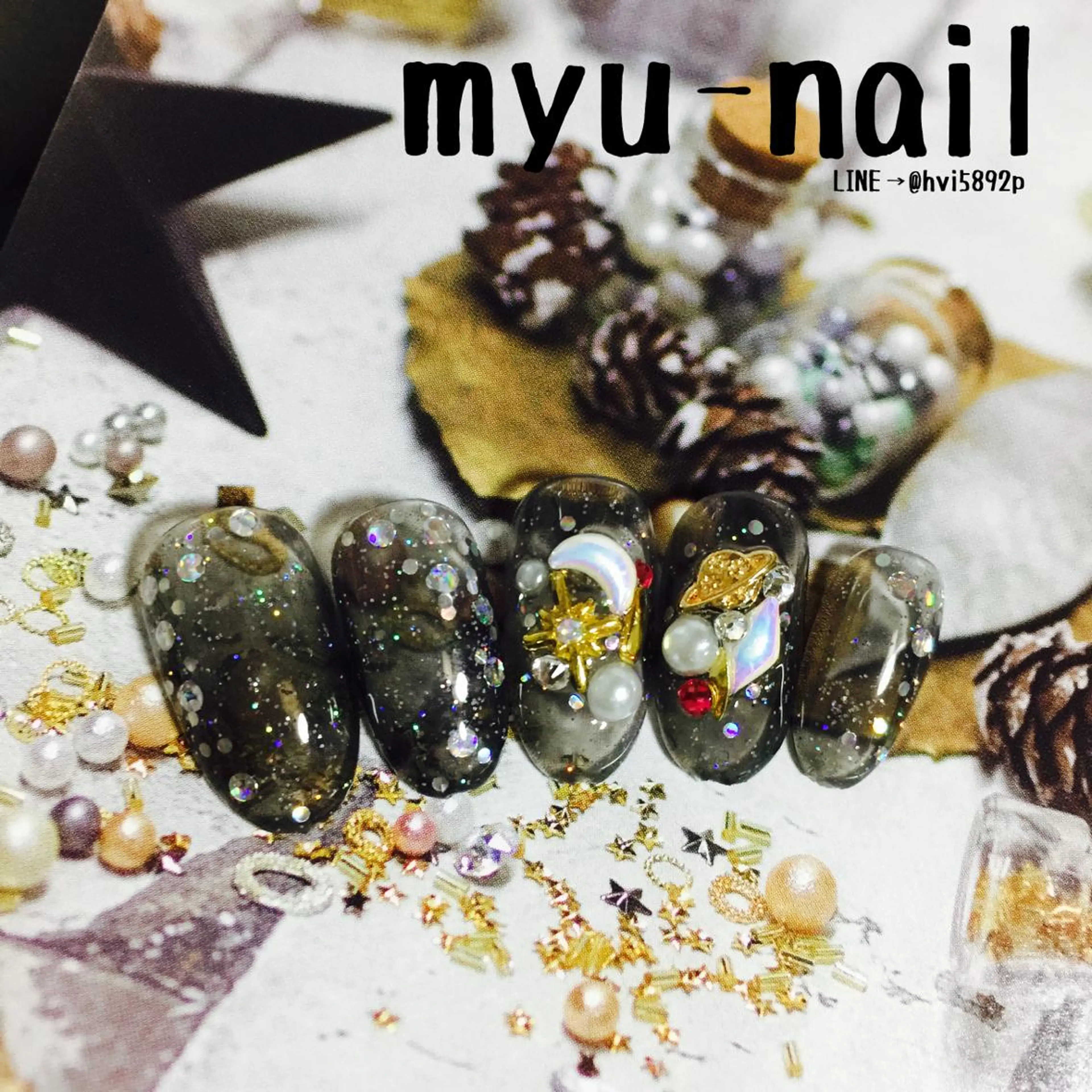 ネイル ハンドネイル ホームサロン myu-nailのネイルデザイン
