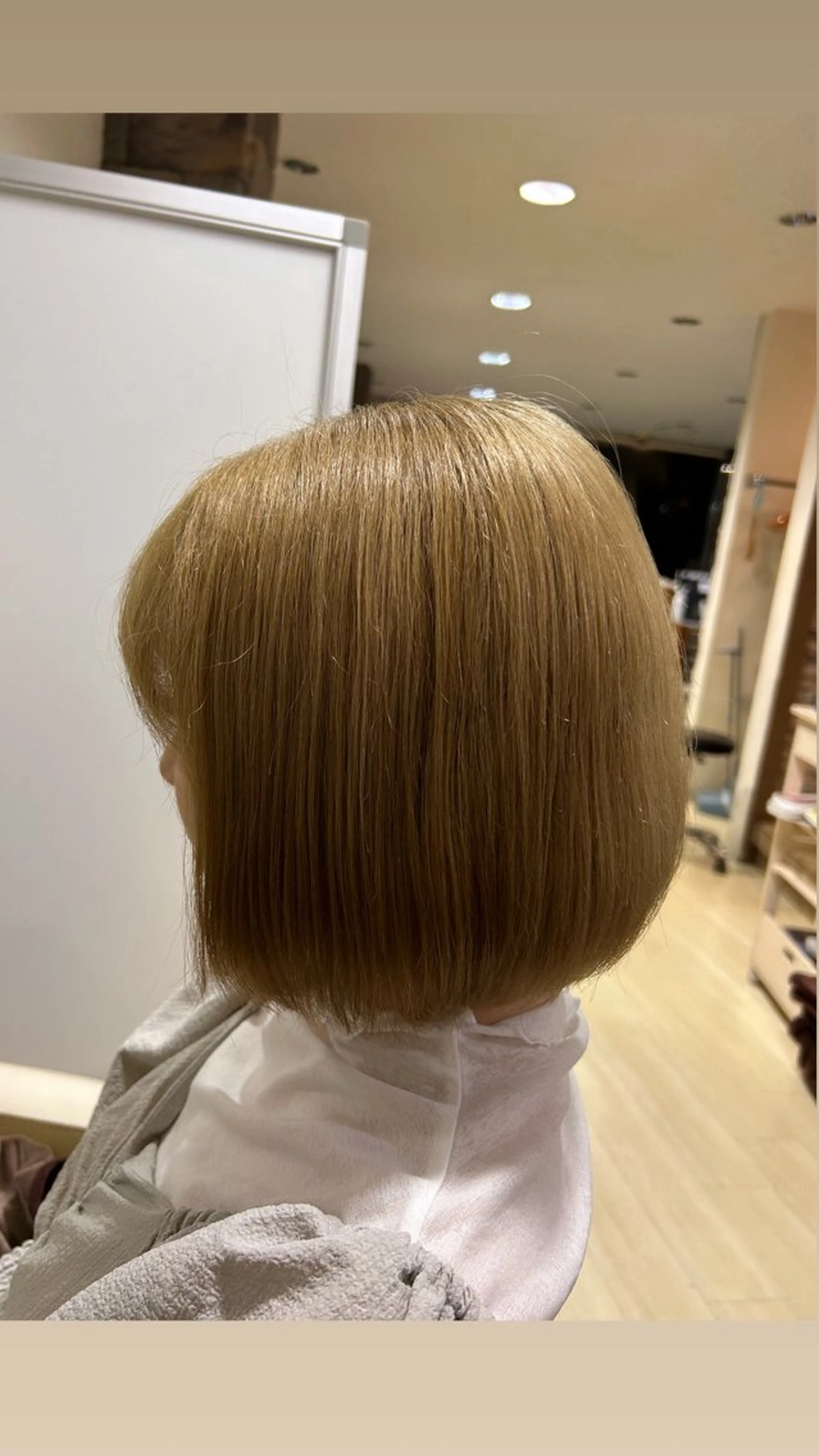 ショート ヘアカラー ブリーチカラー/原宿 /髪質改善/shinのヘアスタイル