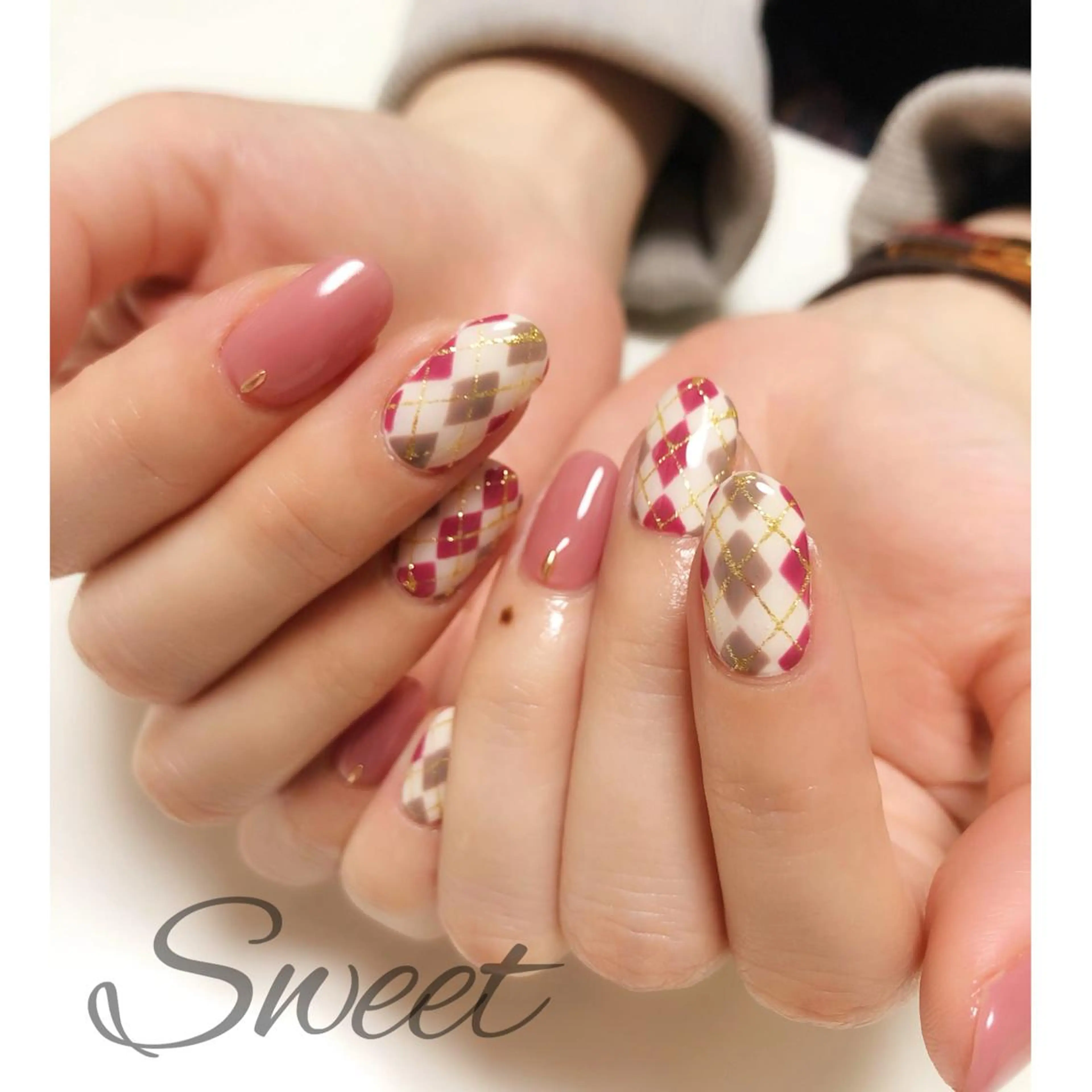 ネイル sweet 仲野陽子のネイルデザイン