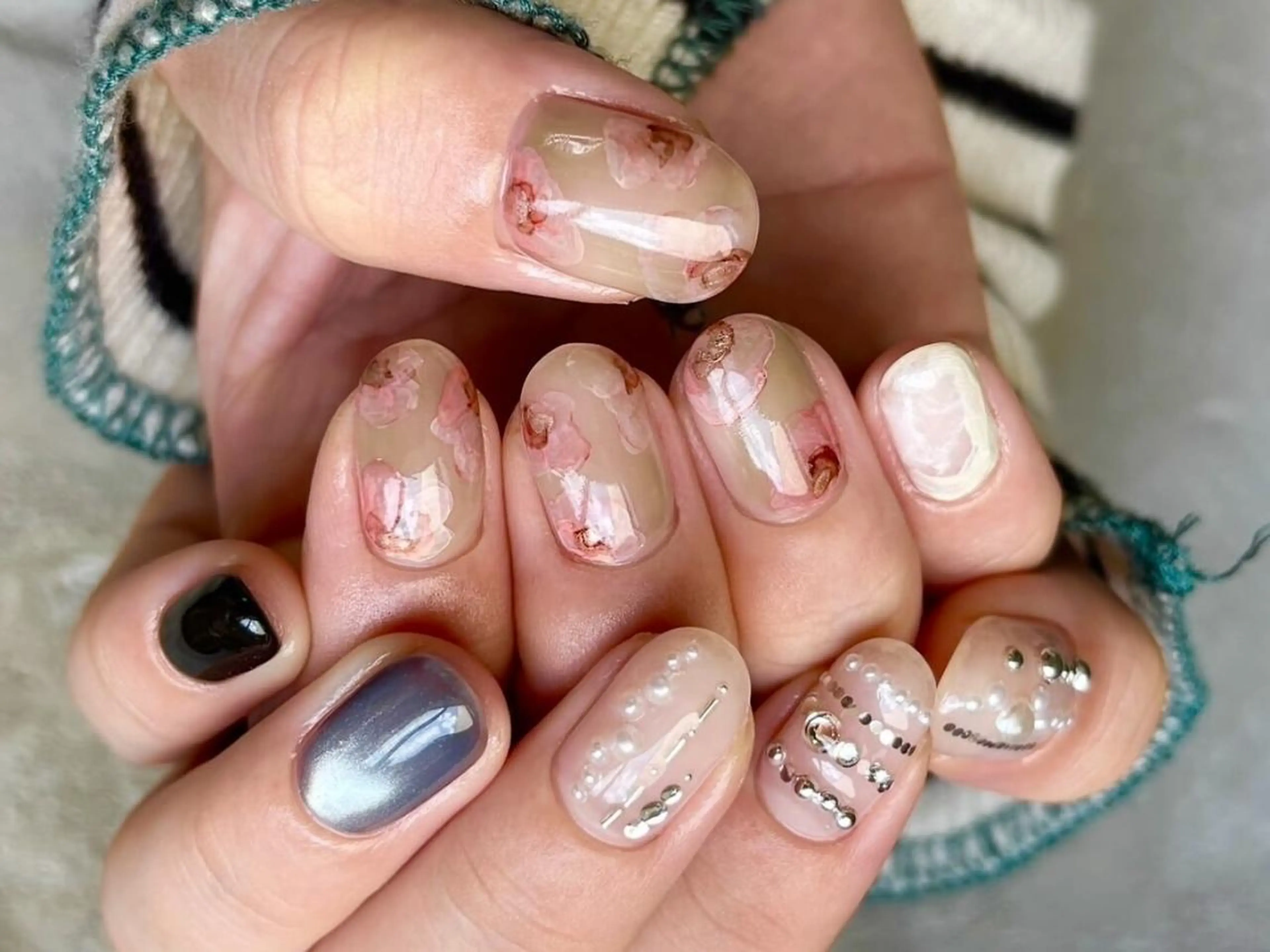 ネイル 渋谷 怜奈のネイルデザイン