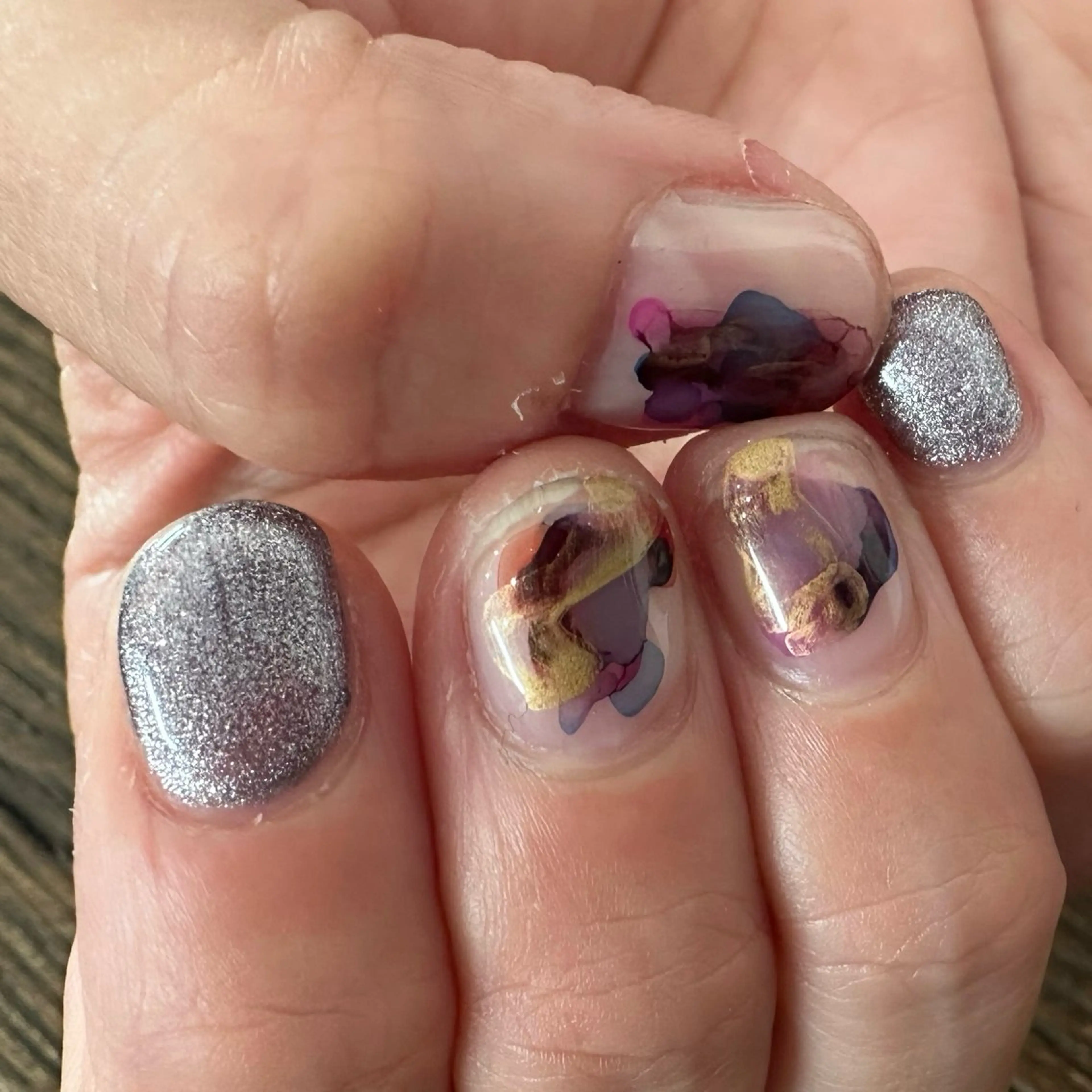 ネイル マグネットネイル Mnail ちひろのネイルデザイン