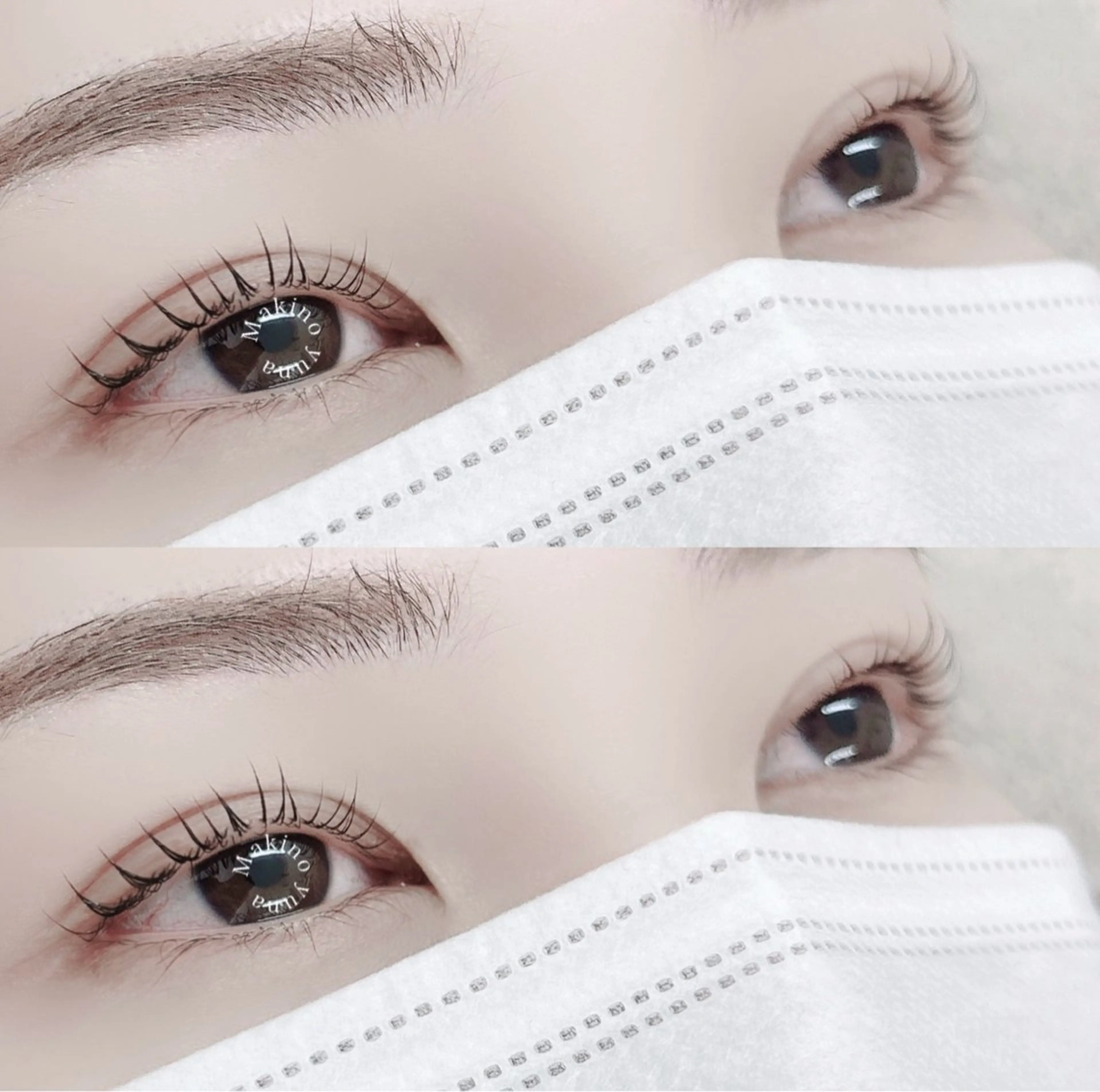 マツエク・マツパ マツパ EYE405河原町店所属・牧野 由奈のマツエク・マツパデザイン