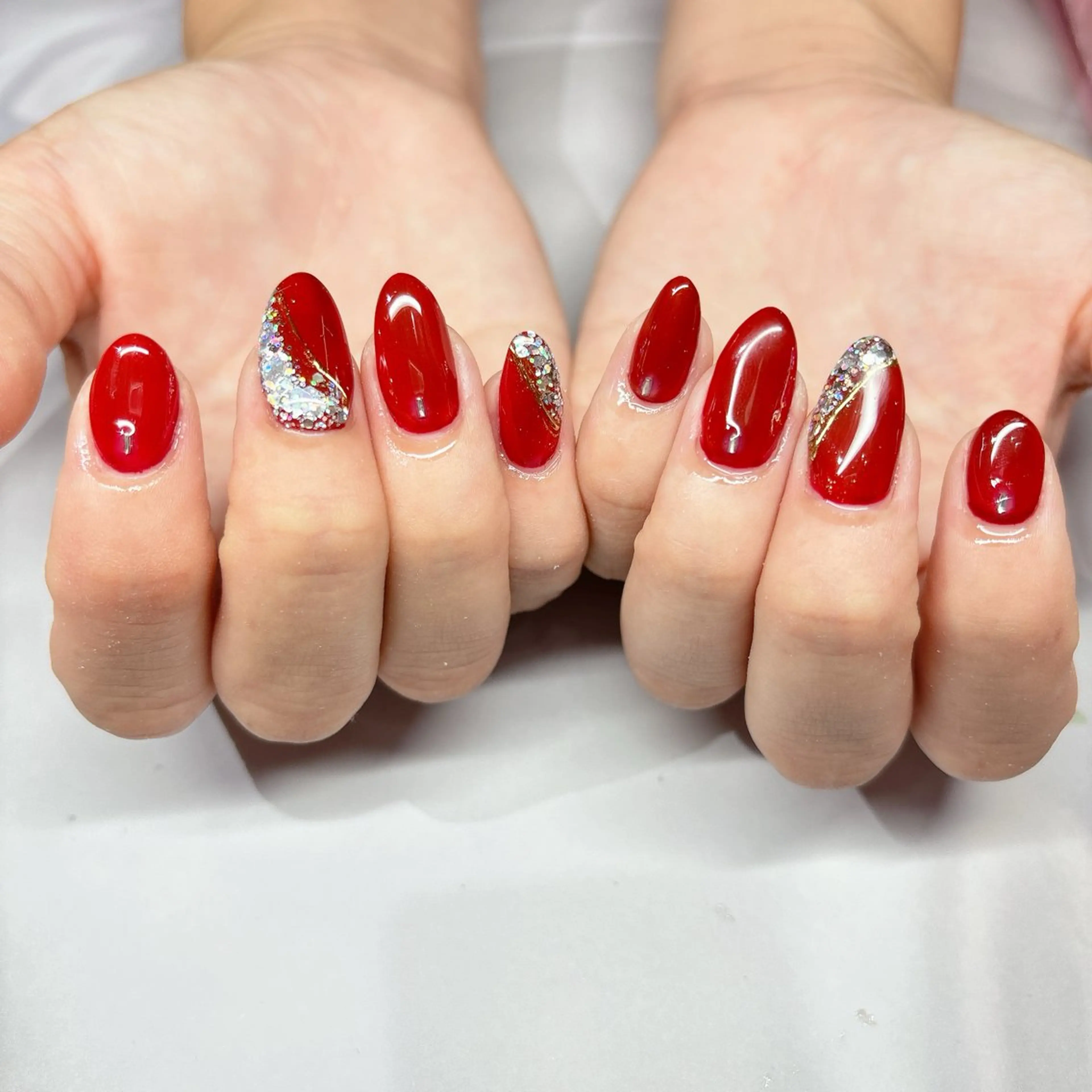 ネイル クレアトゥール華所属・クレアトゥール華 西村のネイルデザイン