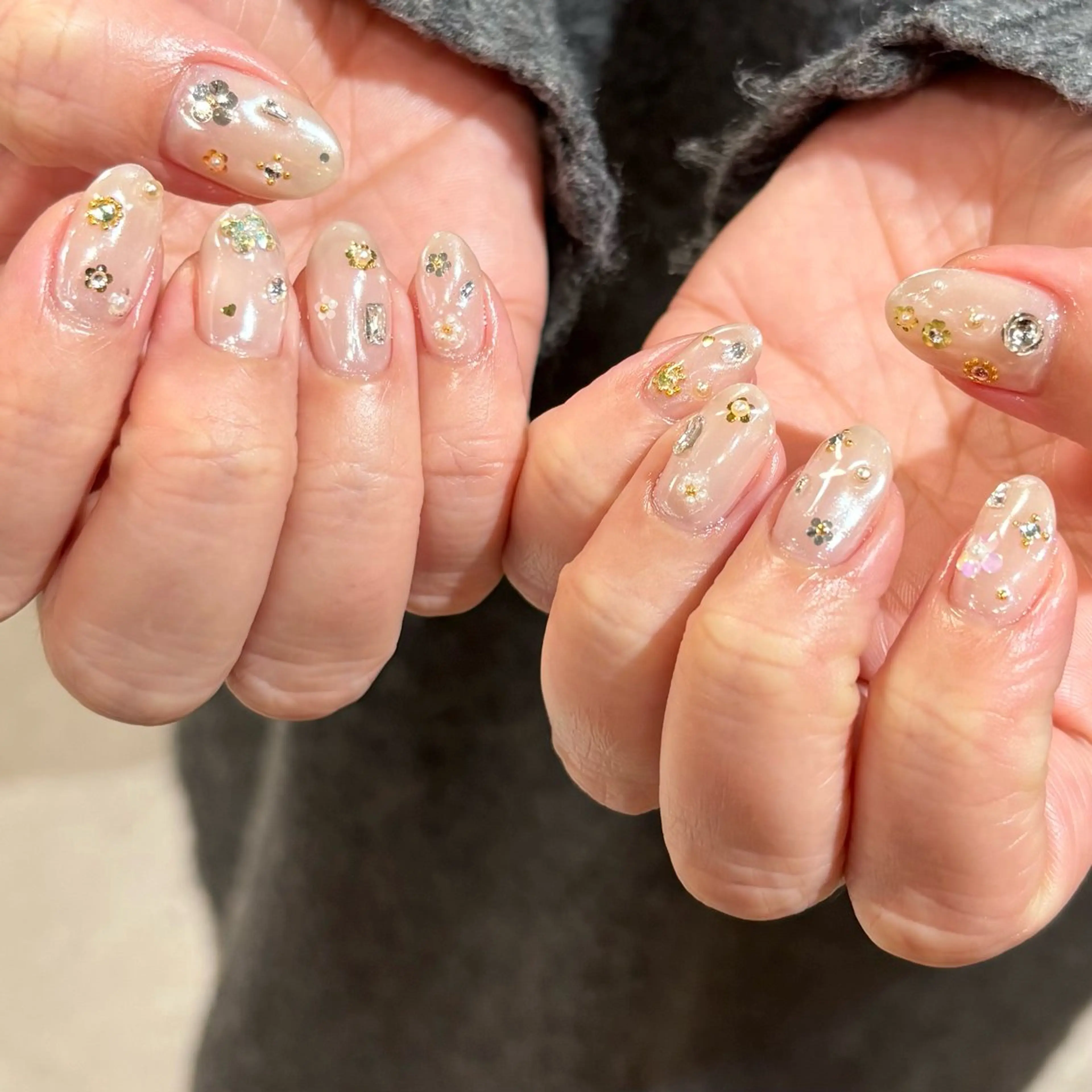 ネイル ハンドネイル ハンドケア パラジェルサロン 大人女性が通うサロンのネイルデザイン