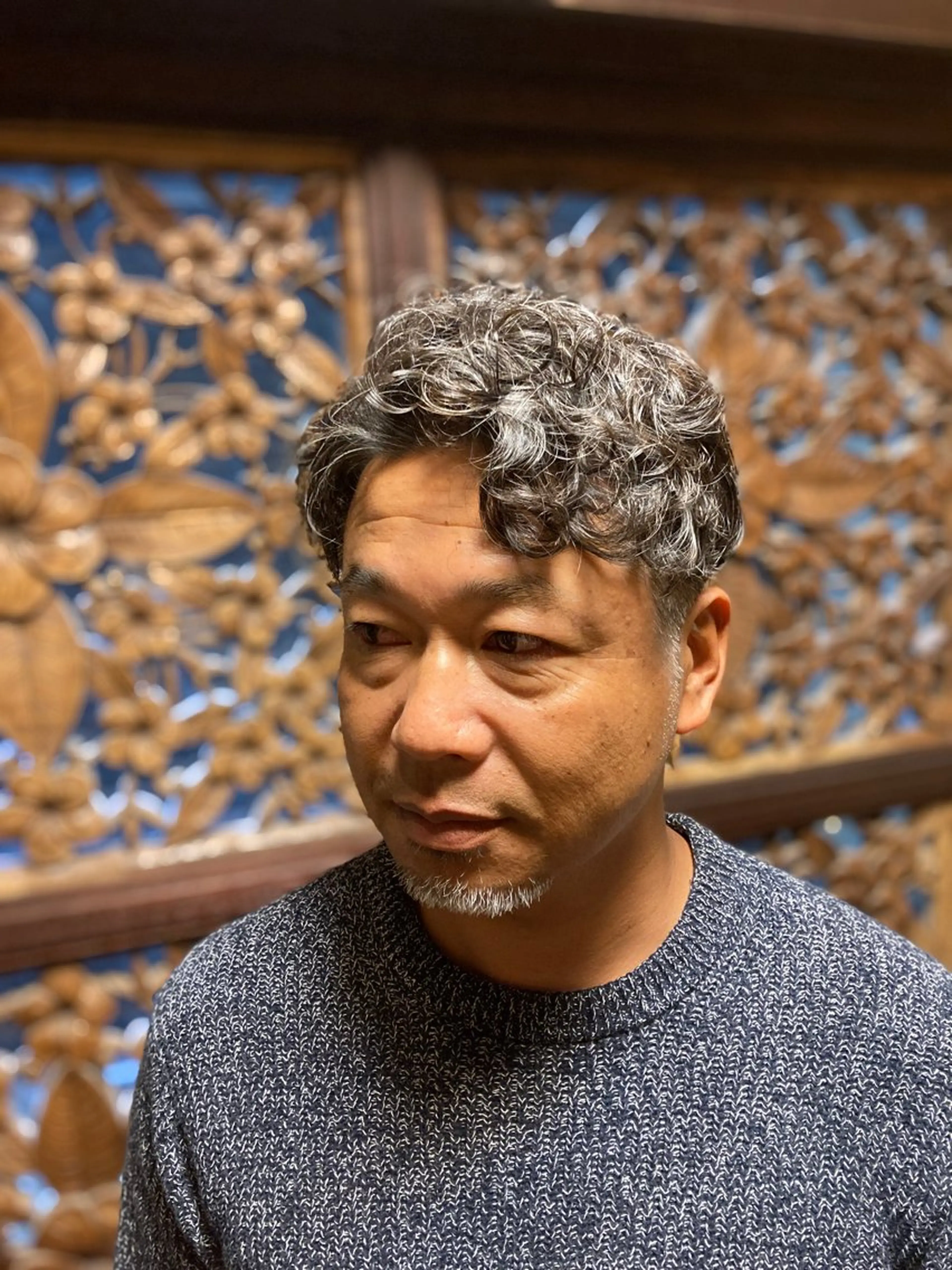 メンズ カット パーマ 🌙似合わせ専門 照井🌙のヘアスタイル