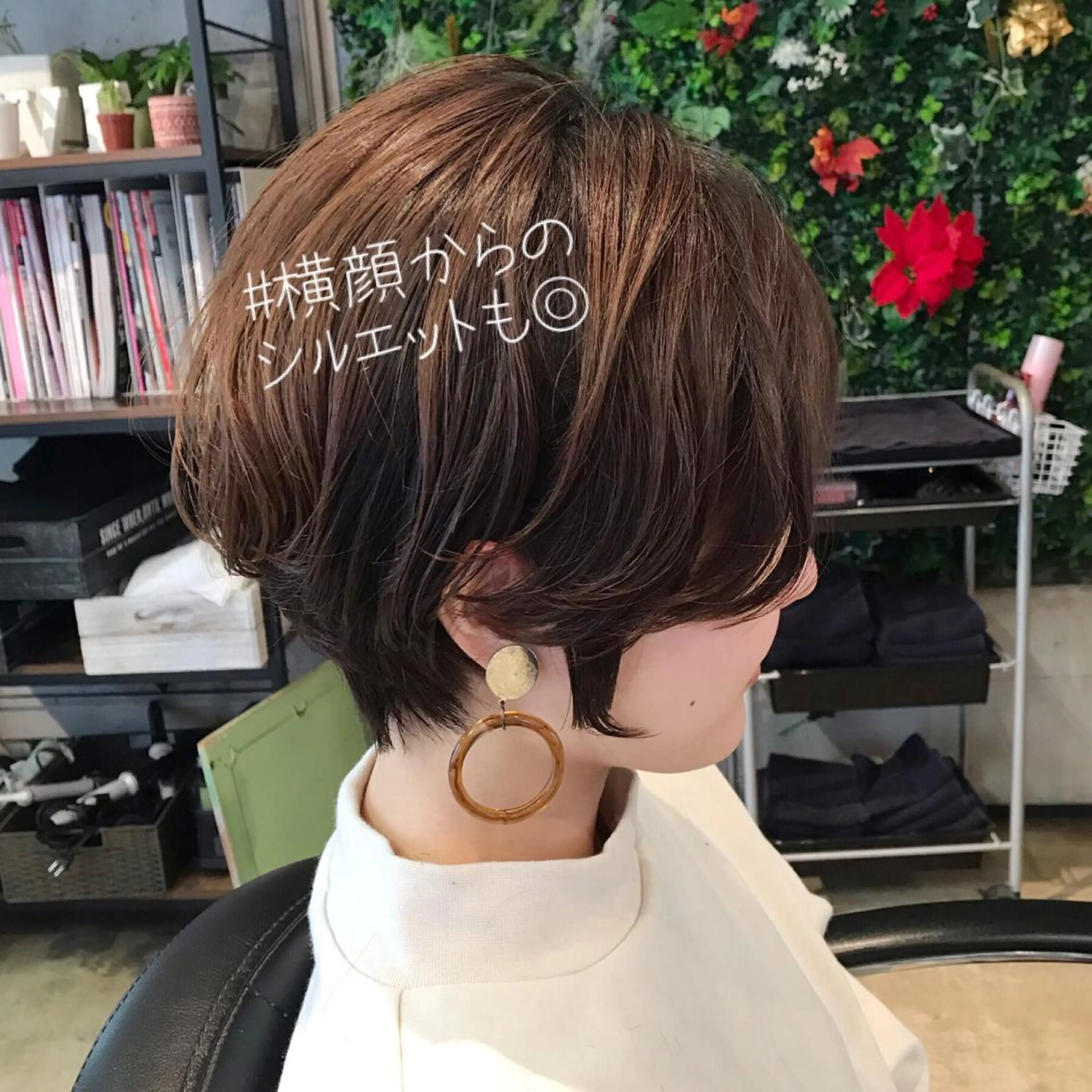 ショート パーマ 美髪❣️縮毛矯正/ 髪質改善✨/山本のヘアスタイル