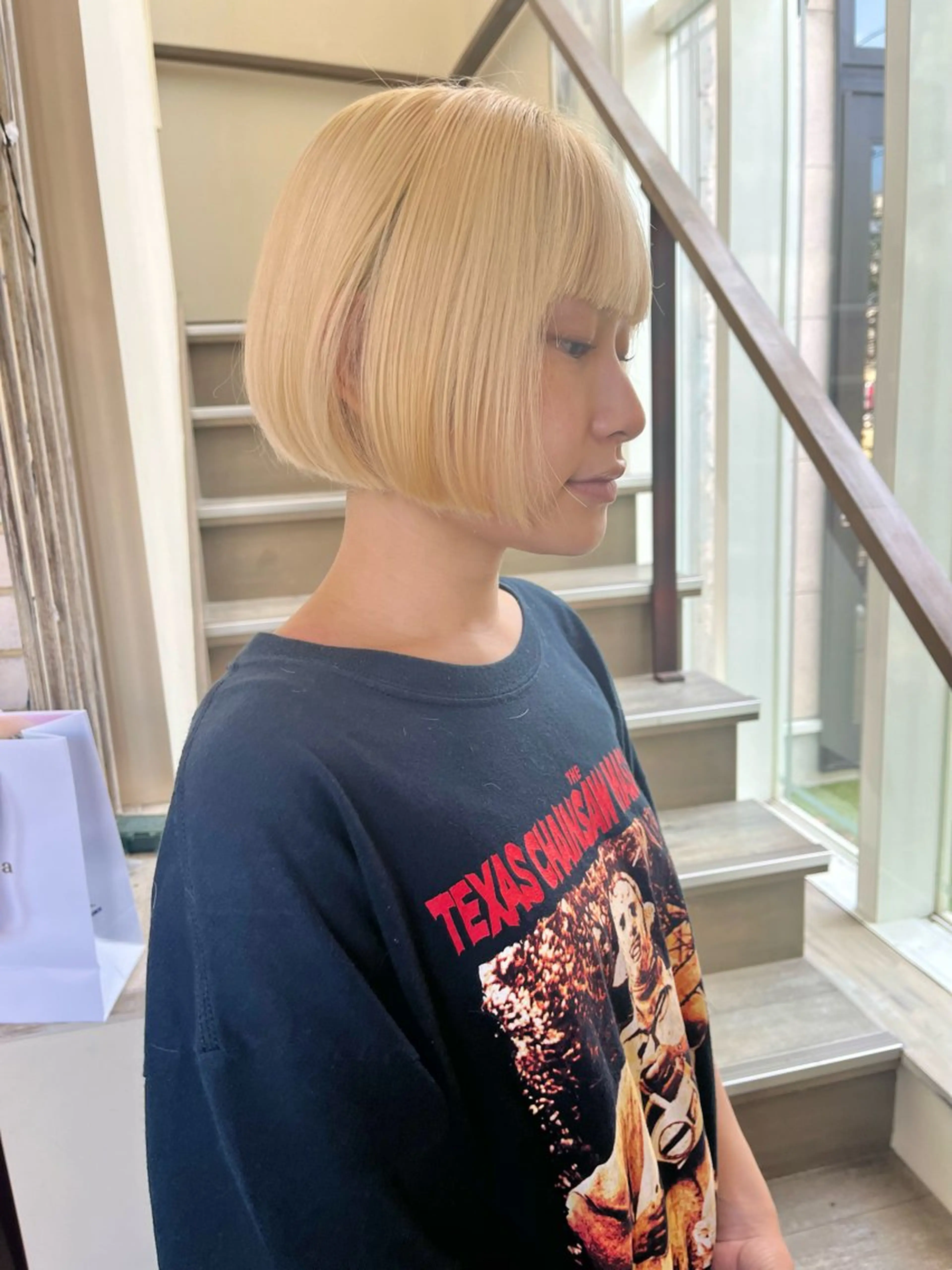 カラー＋髪質改善トリートメントの写真