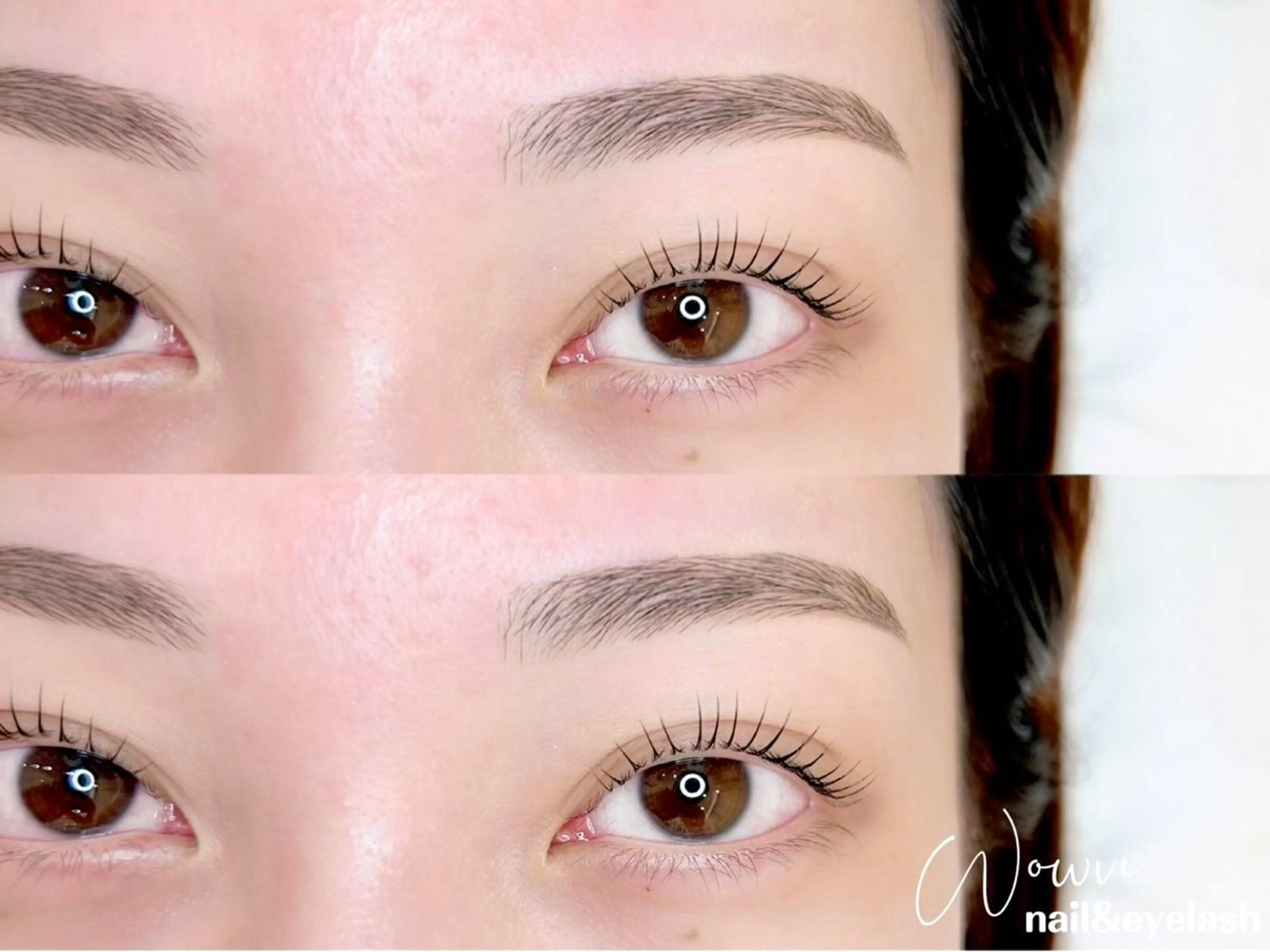 マツエク・マツパ パリジェンヌラッシュリフト wowvi ワウビーのネイルデザイン