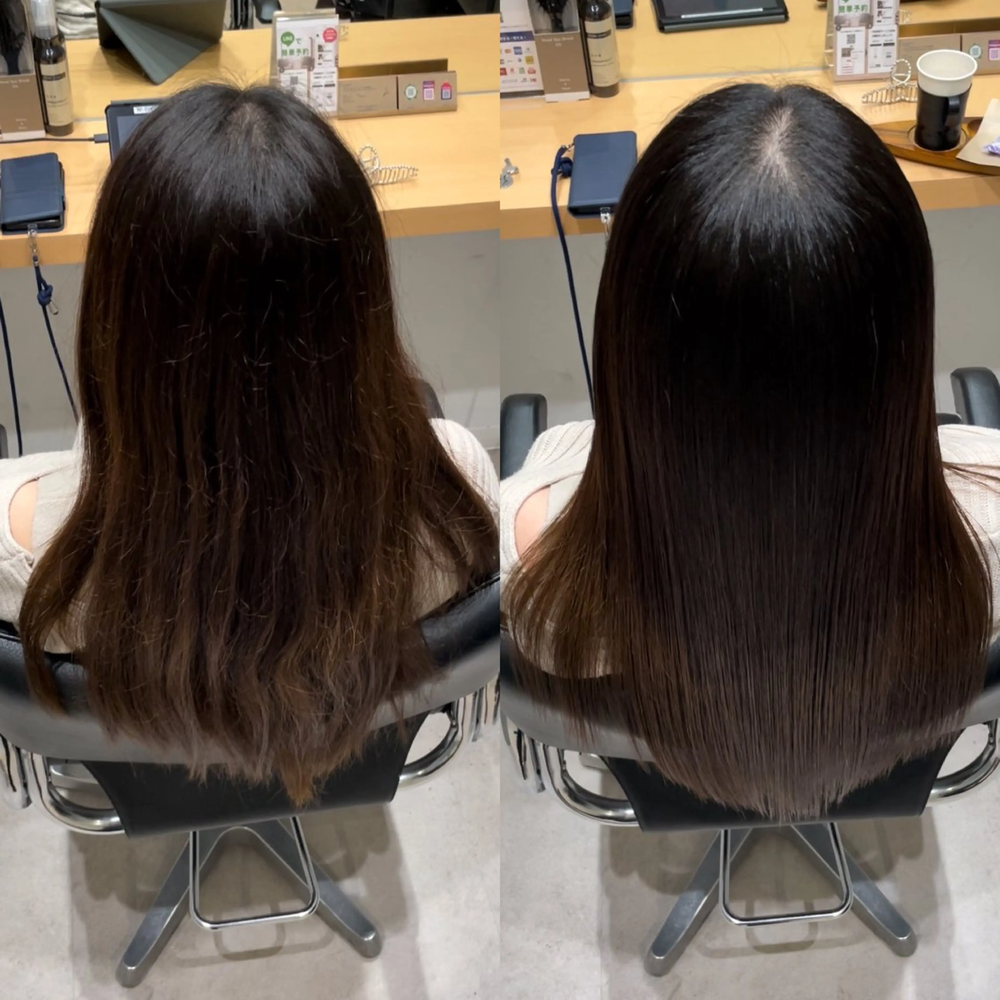 ミディアム 髪質改善 トリートメント 髪質改善ヘアケア 艶髪特化/上田のヘアスタイル