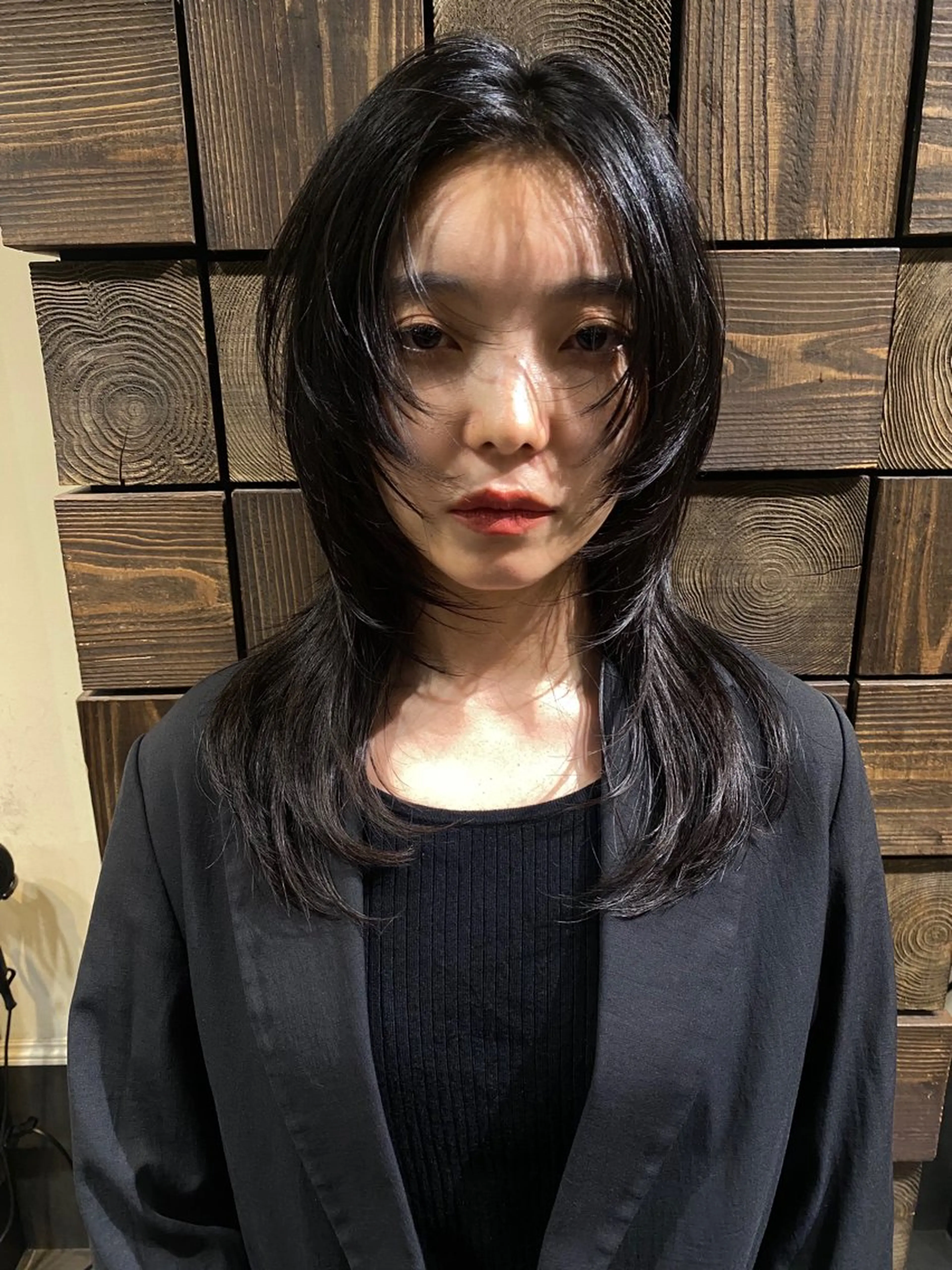 ロング レイヤーカット カット ヘアカラー 銀座/MINX 宇都 愛梨/デザインカットのヘアスタイル