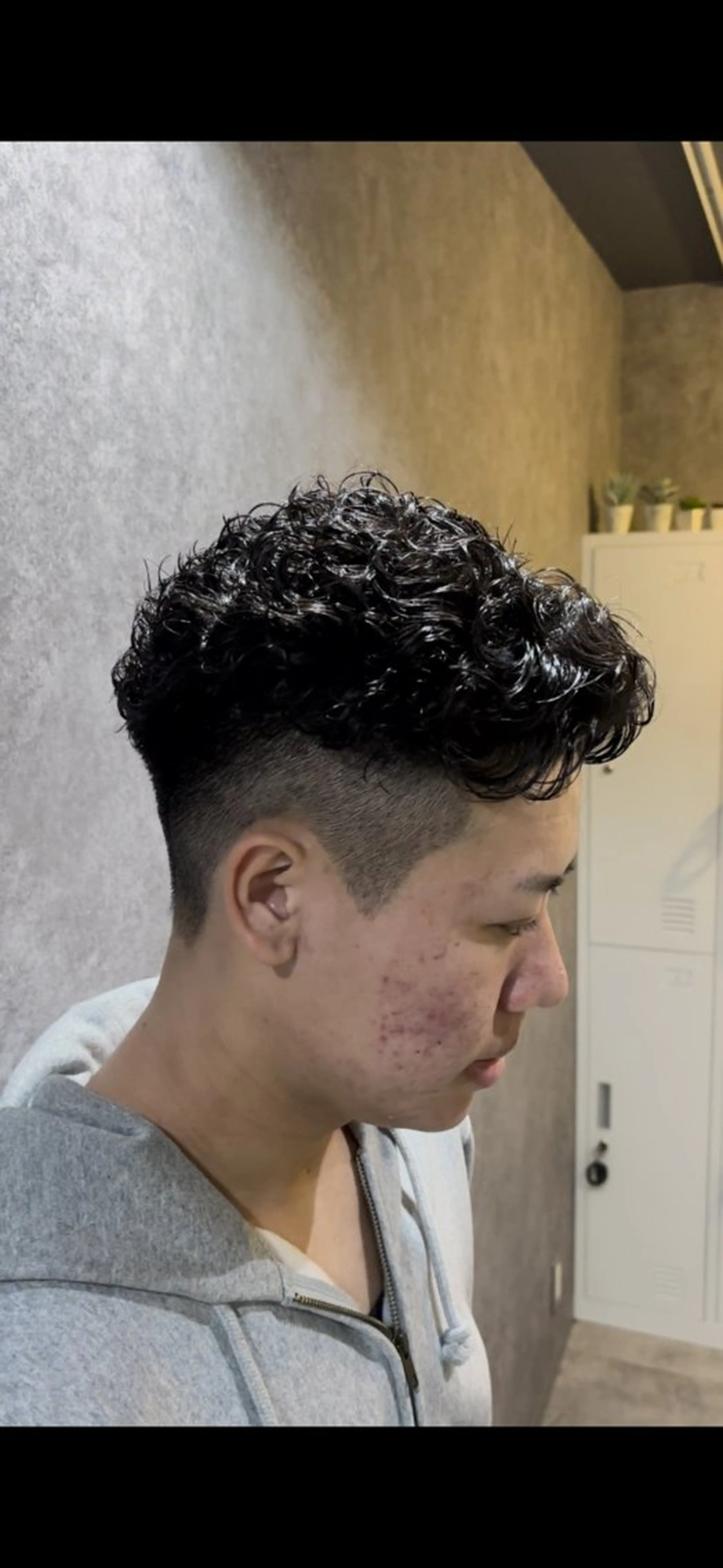 ショート パーマ メンズ シュンヤ🔥メンズ パーマ特化🔥新小岩のヘアスタイル
