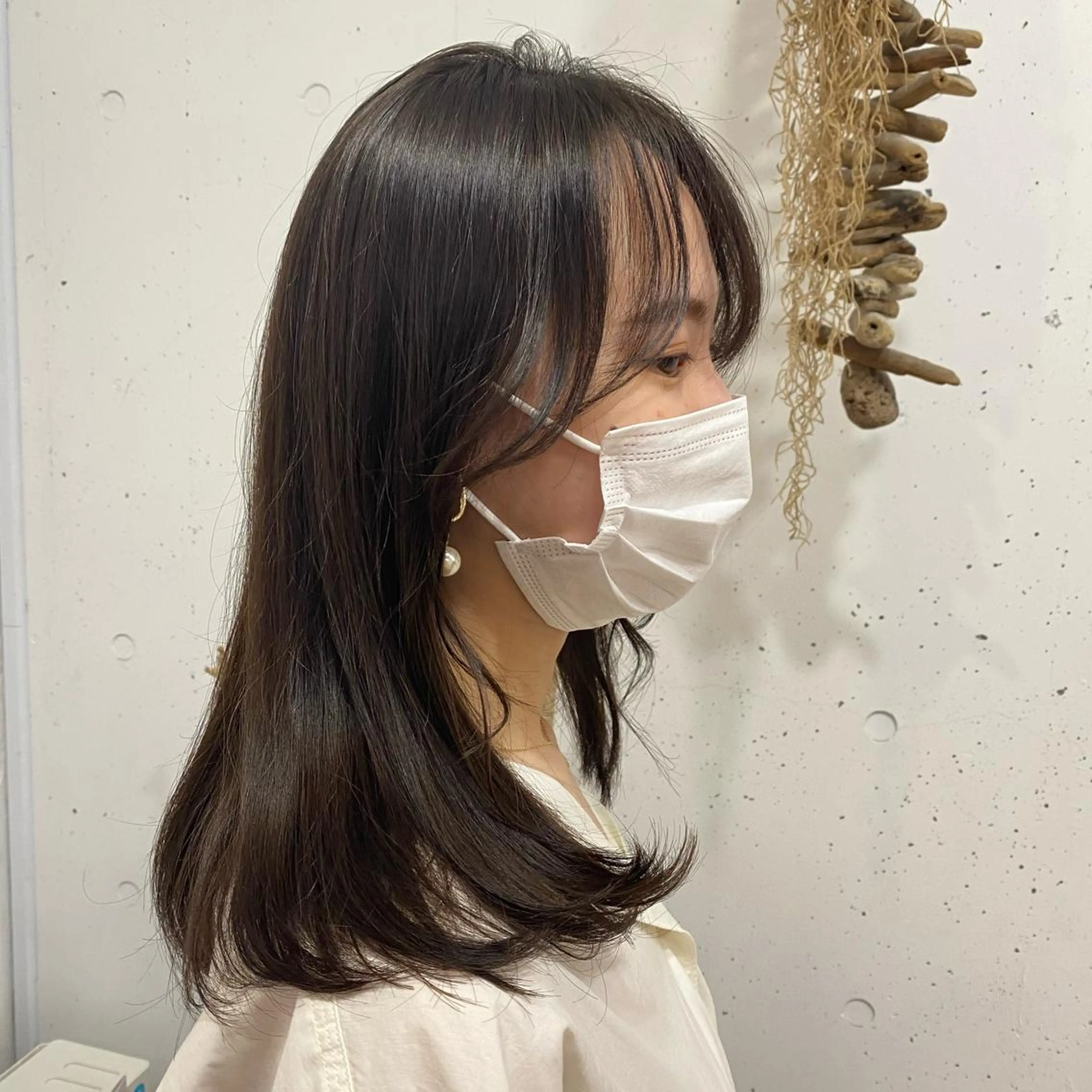 セミロング カラー 🪭risa 暖色/レイヤー🪭のヘアスタイル